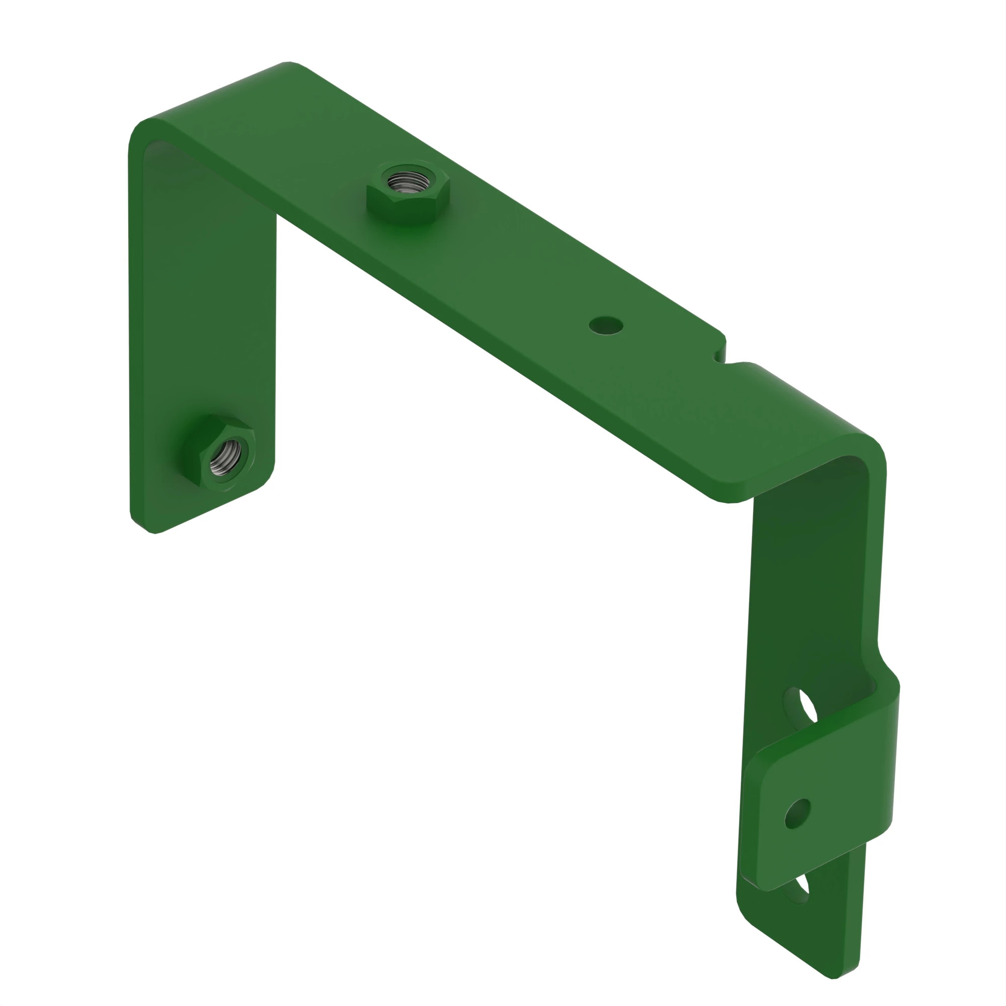 John Deere Hydraulic Oil Cooler Hoses Bracket - RE580592