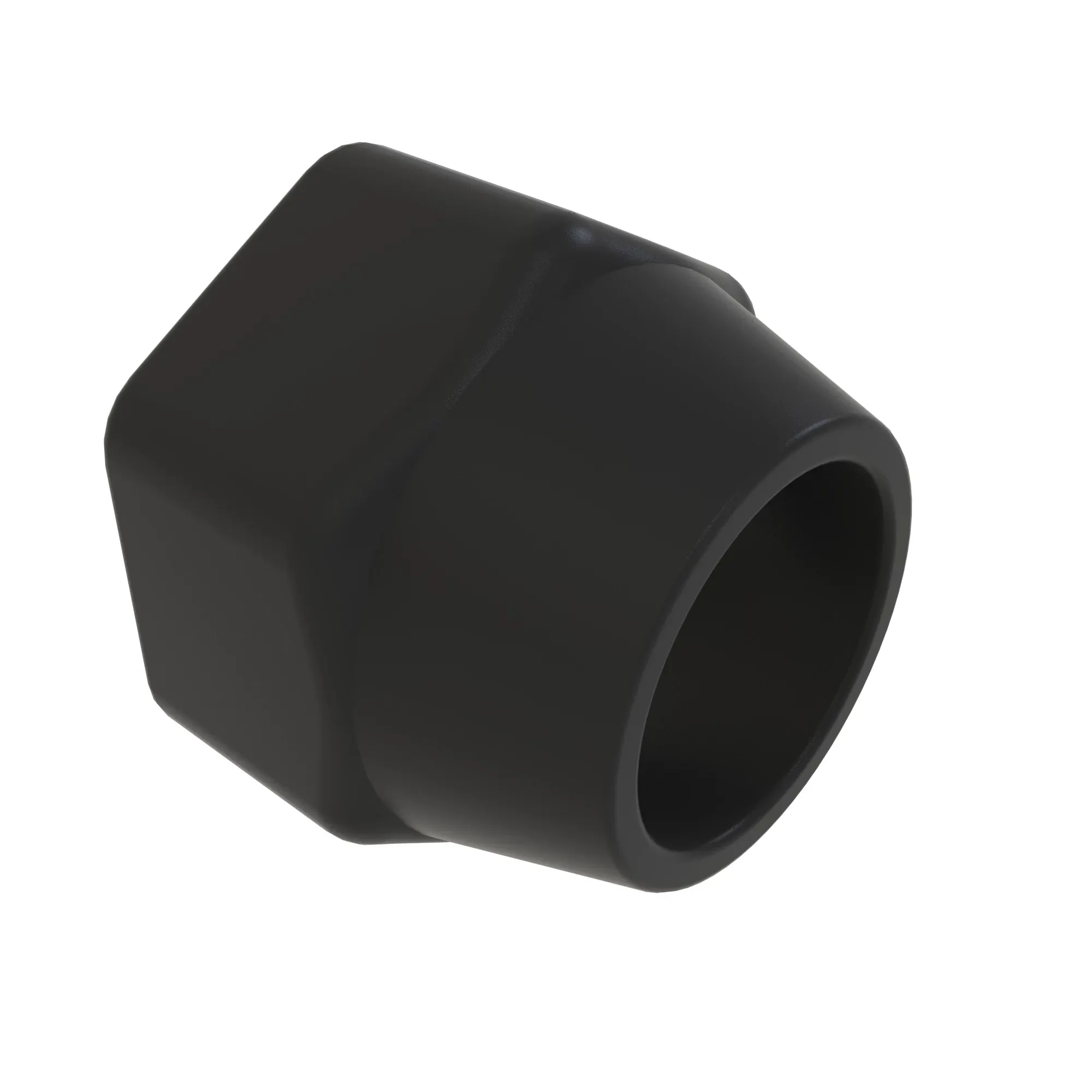 ACCY ITT APD HEX NUT BLK PLSTC
