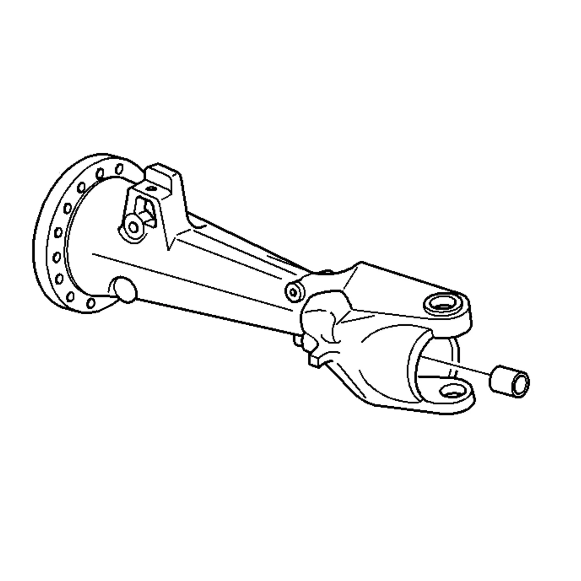 John Deere Axle Housing, Right Side - AL118388