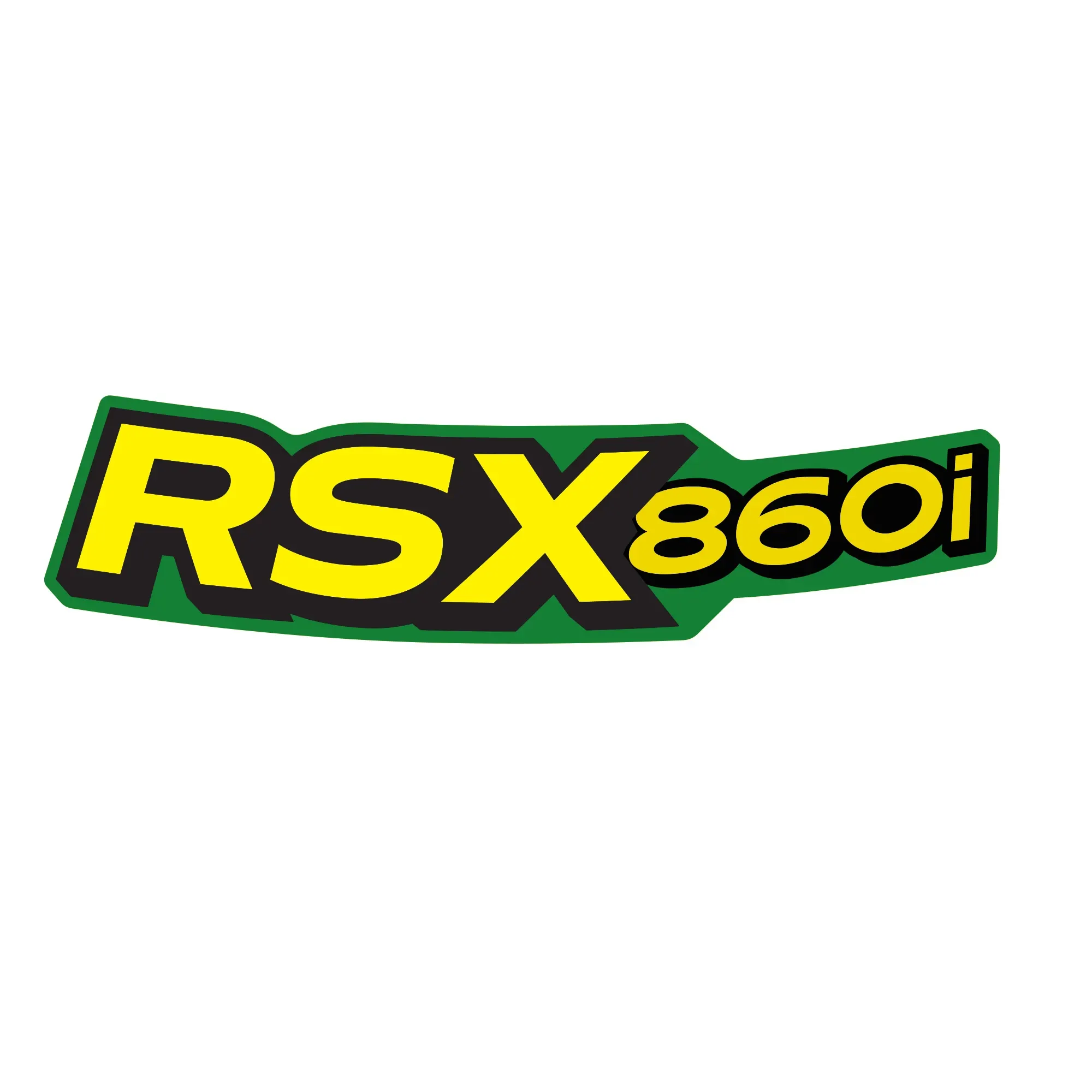 John Deere Green Hood Label, RSX8601 - M175556