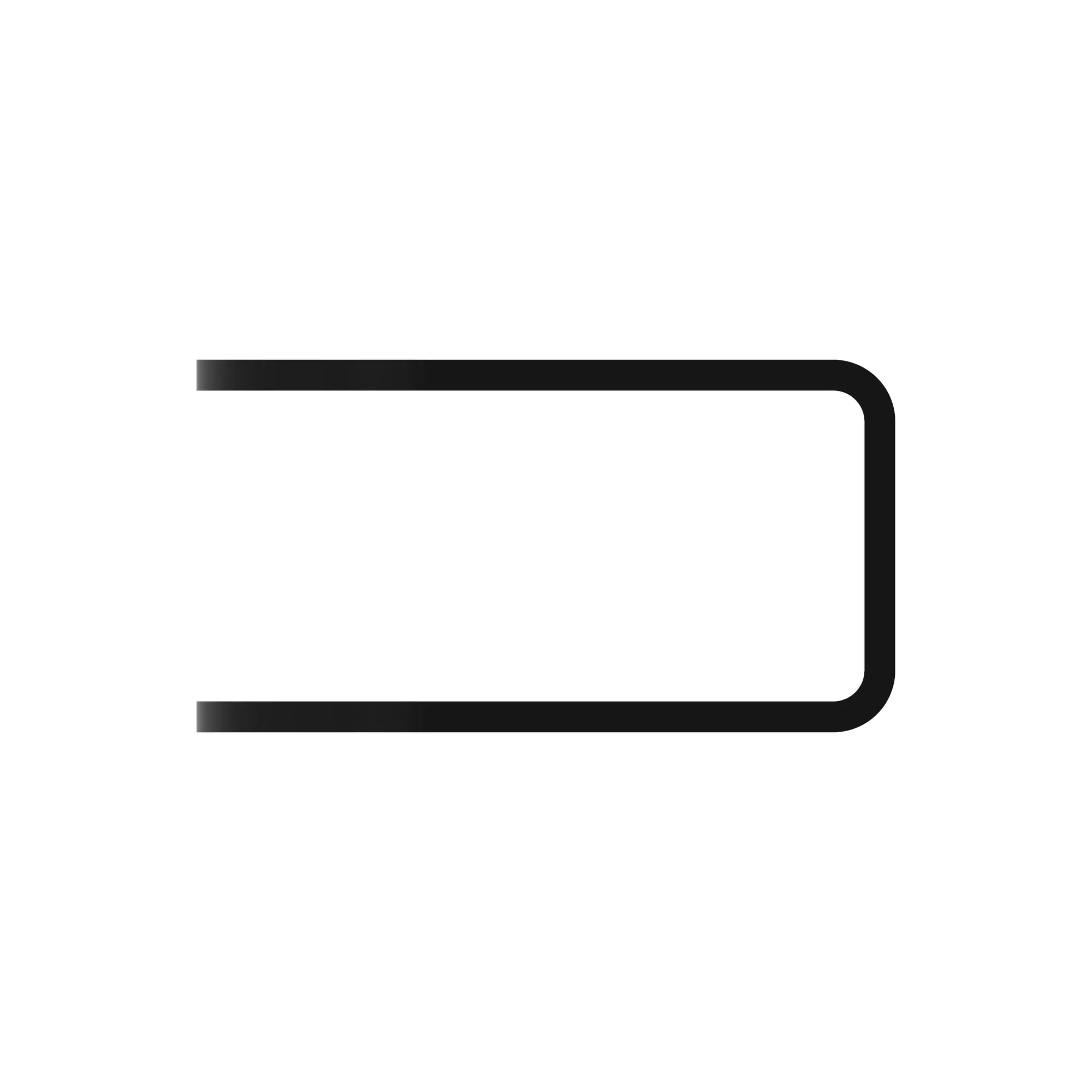 BRACKET, DIVIDER STOP, LONG POINT A