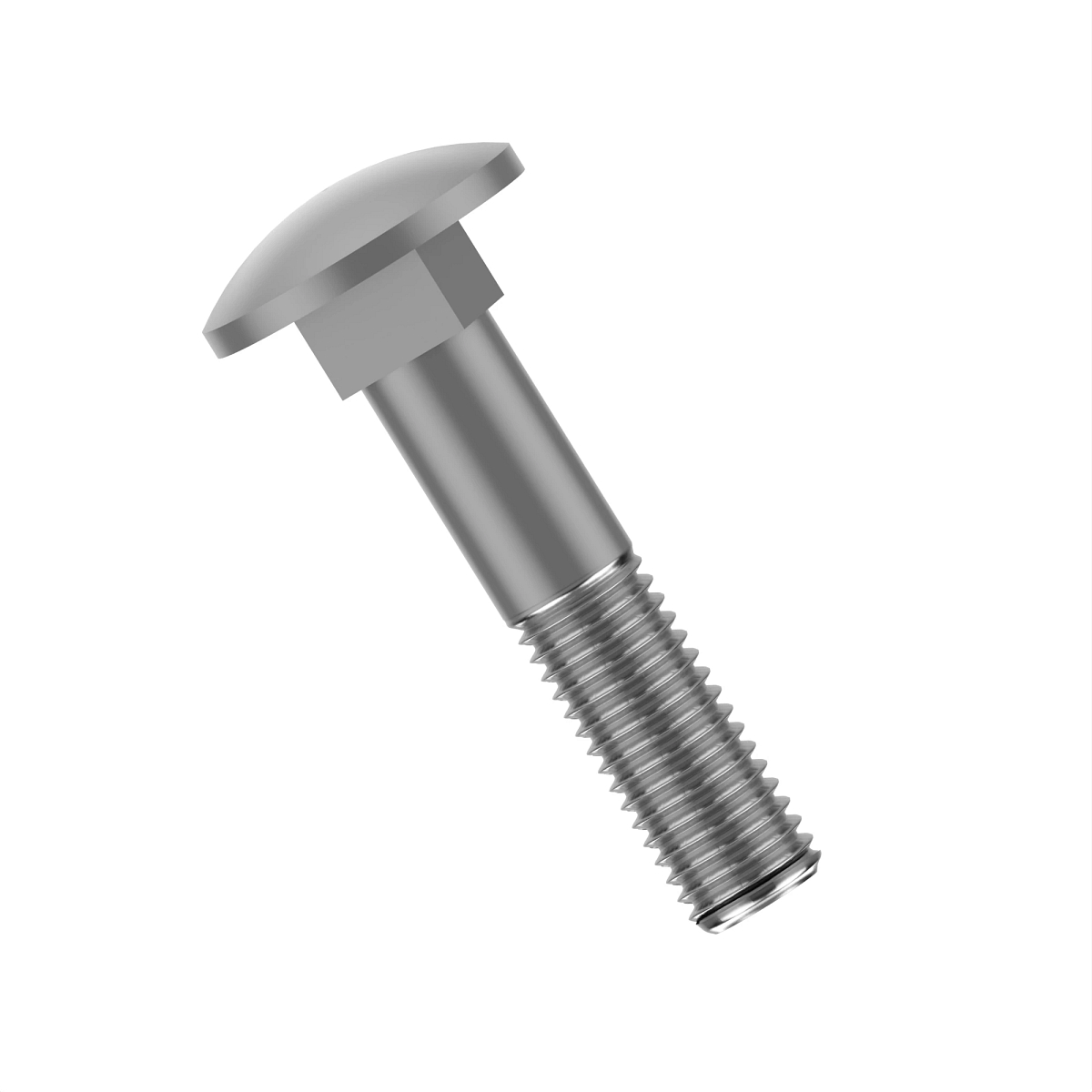 BOLT, RD HD SQ LONG NECK, METR