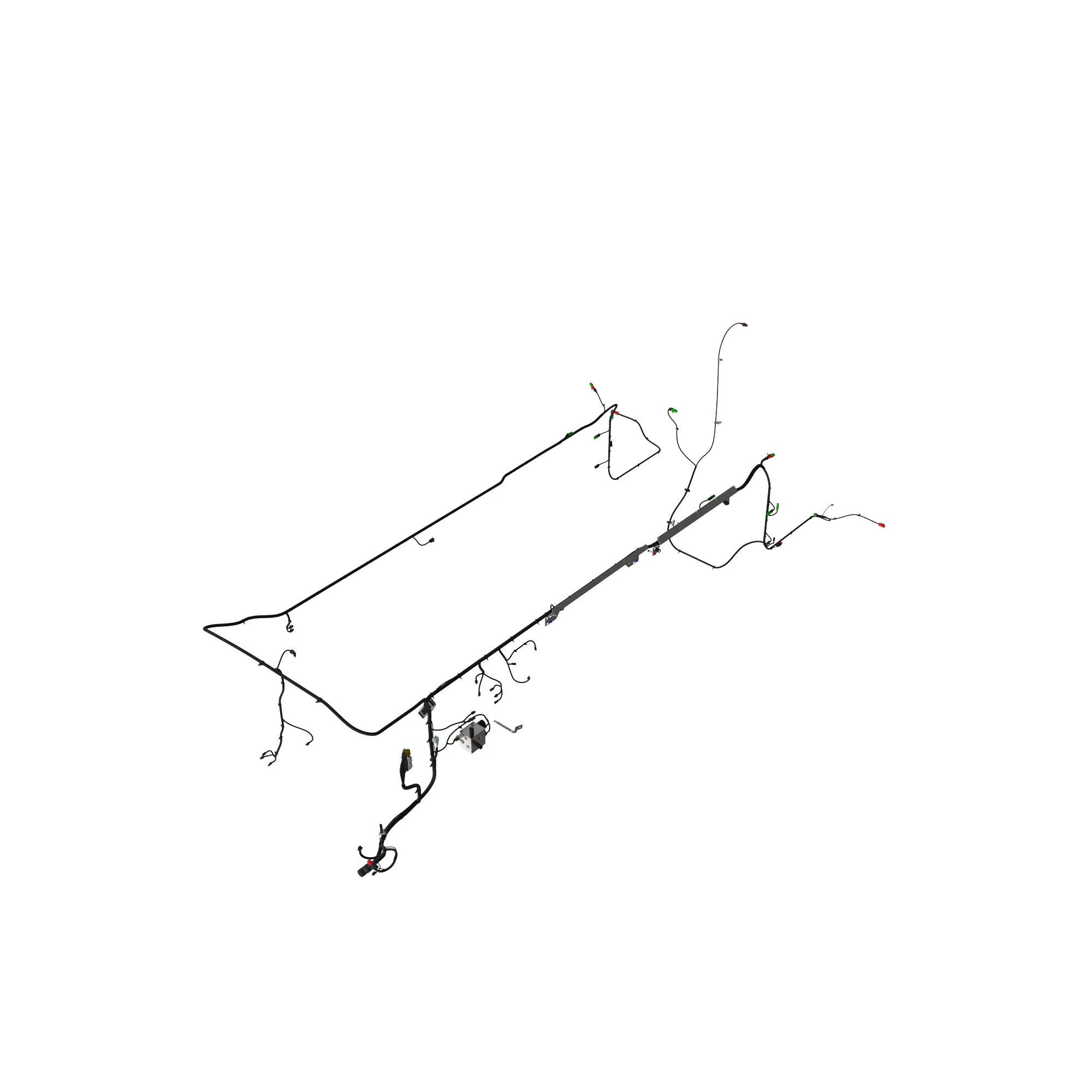 John Deere Dry Spreader Granular Bin Wiring Harness Kit - BKK11429
