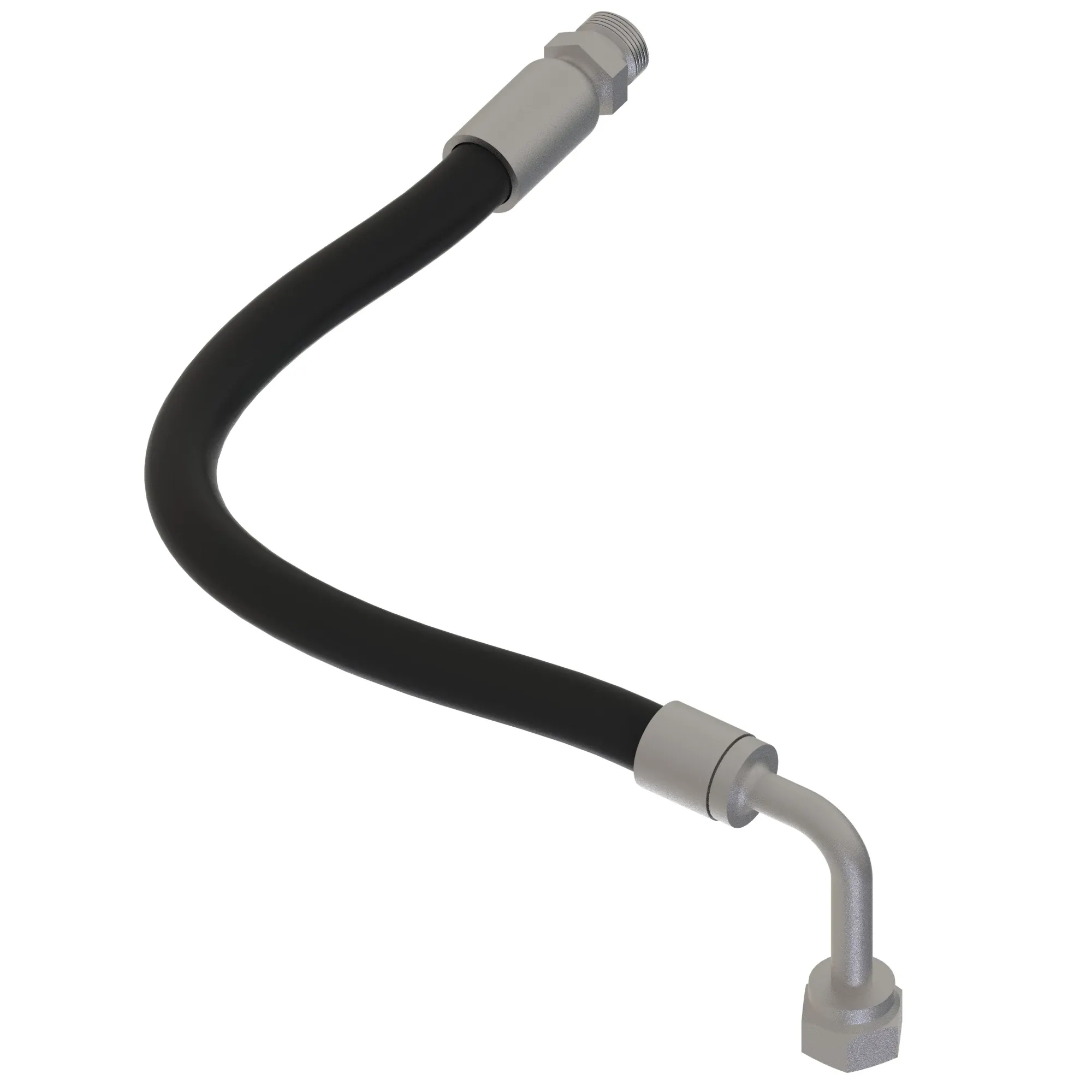 John Deere MFWD Differential Lock Hydraulic Hose - RE584067