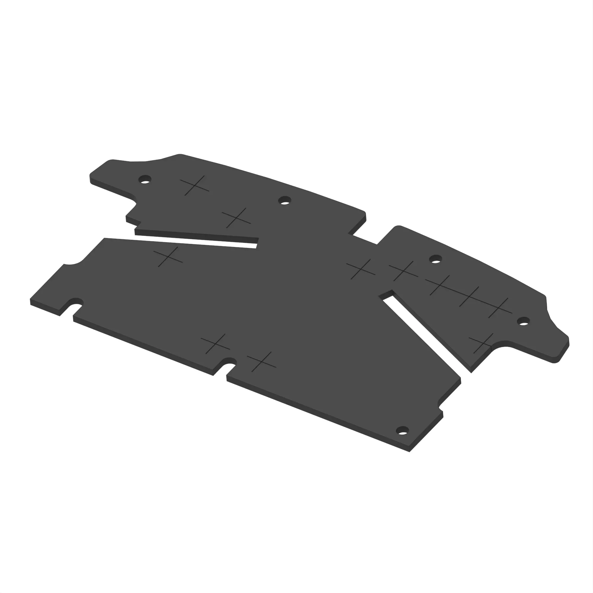 BARRIER, FOAM, CONSOLE FIRE WALL TO