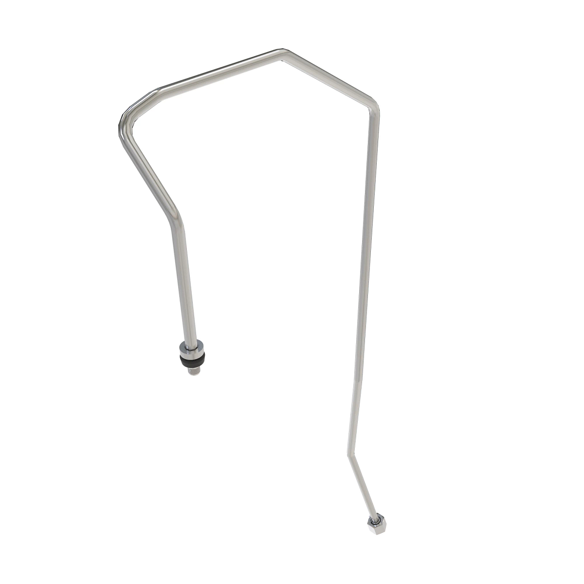 John Deere Fan Drive Valve Supply Oil Line - RE574274