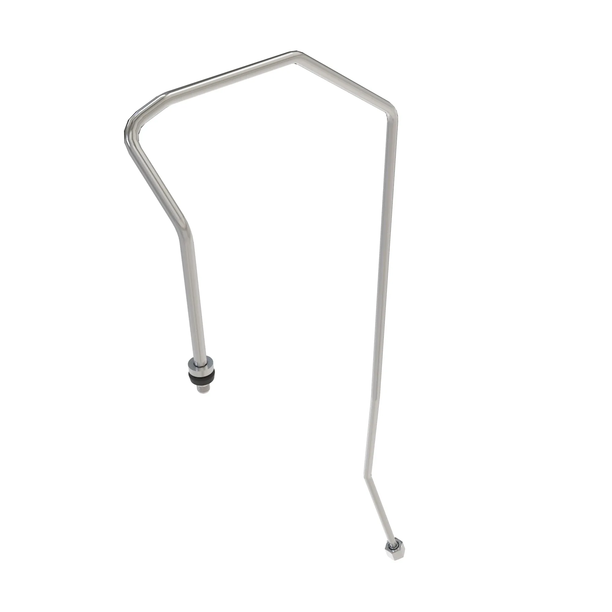 John Deere Fan Drive Valve Supply Oil Line - RE574274