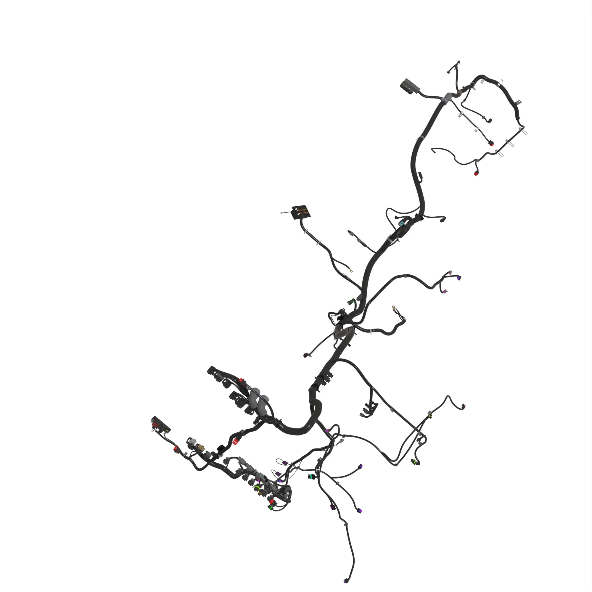 CHASSIS WIRING HARNESS, S2 MFWD W/A