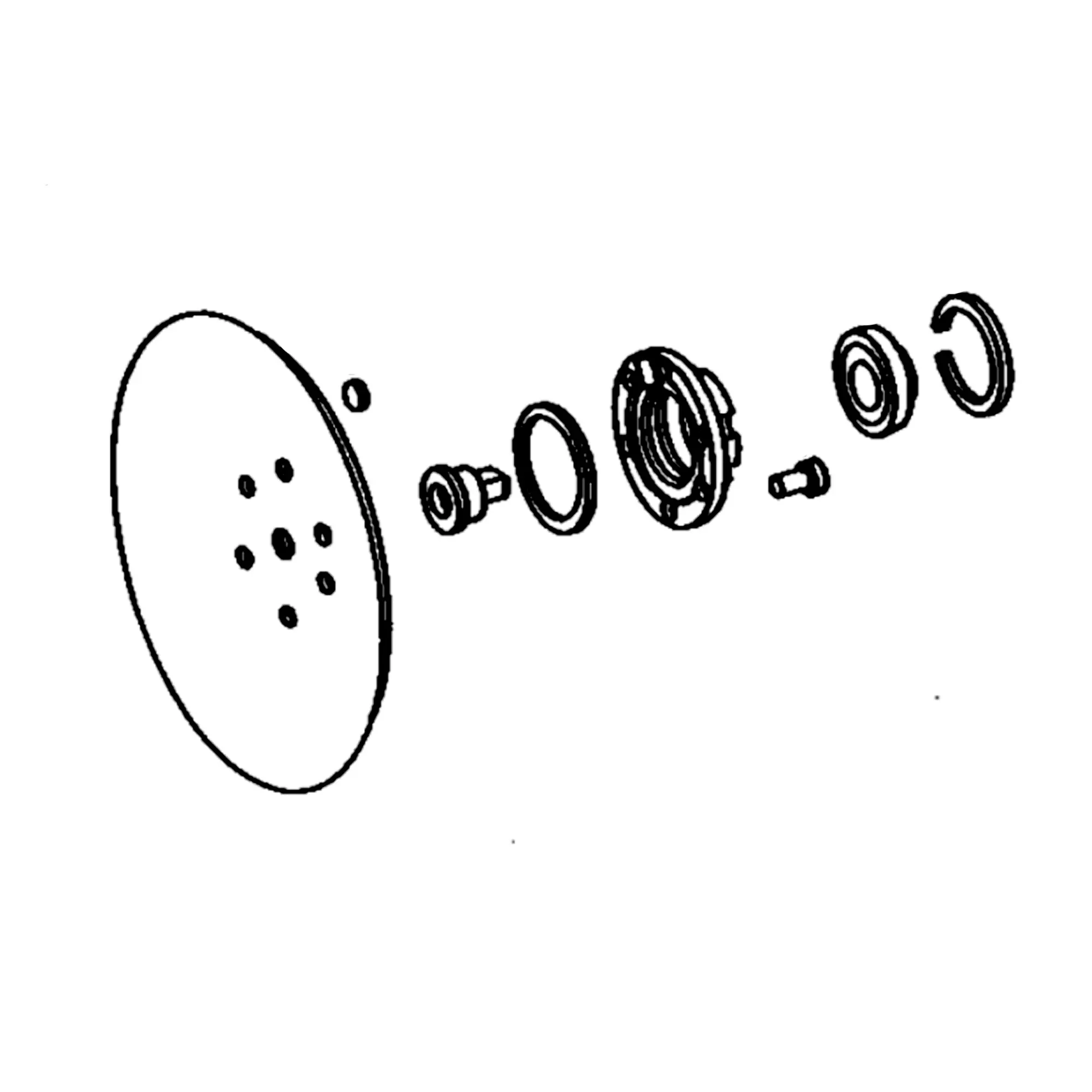 John Deere Less Shank Disk - AN130281