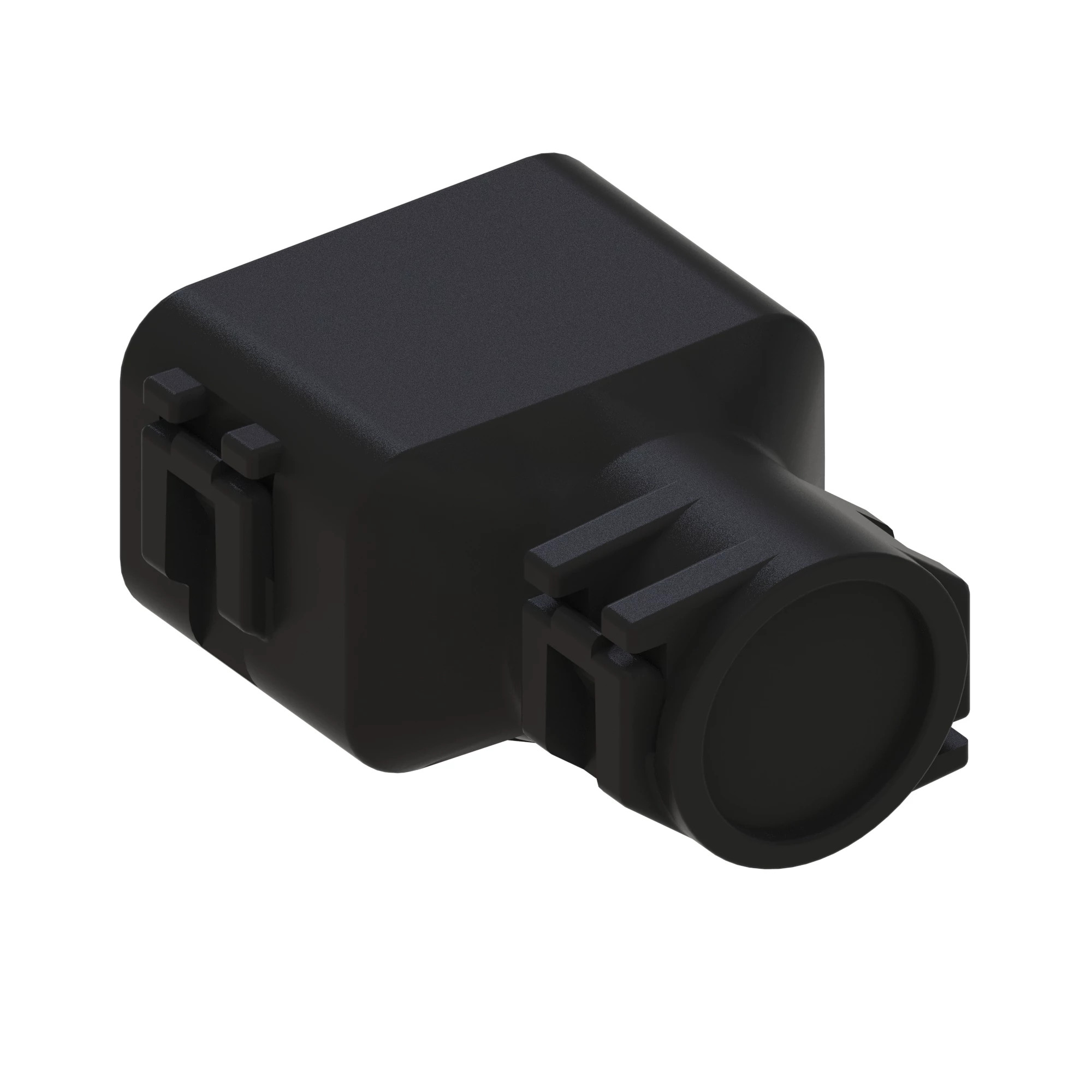 ACCY TYCO AS16 BACKSHELL BLK PLSTC