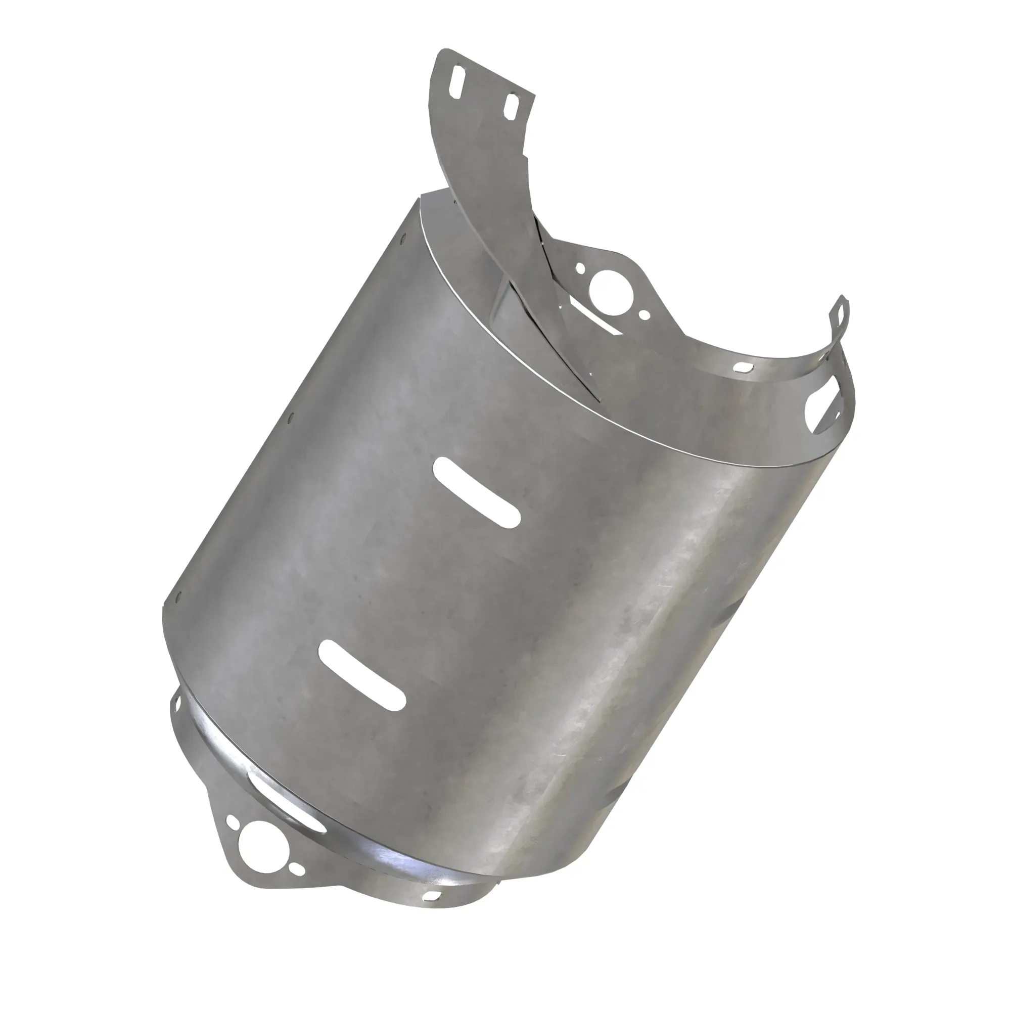 CENTRAL DRUM HALF ASSEMBLY-AUGER