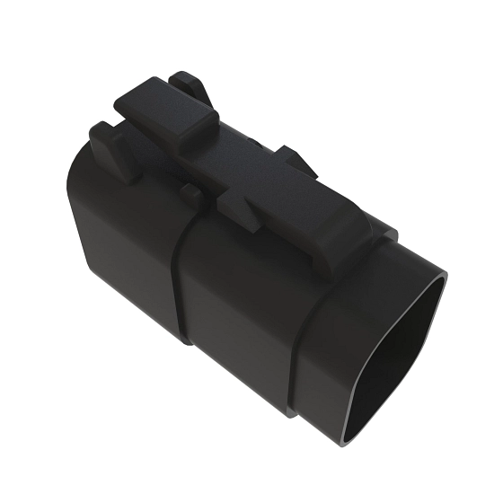 John Deere Gray Electrical Connector Assembly, 6 Cavities - 57M9130