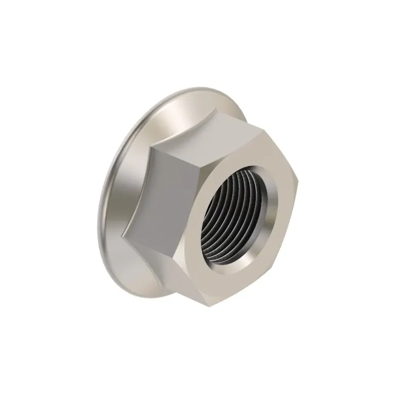 LOCK NUT, M8 FLANGE, Nut