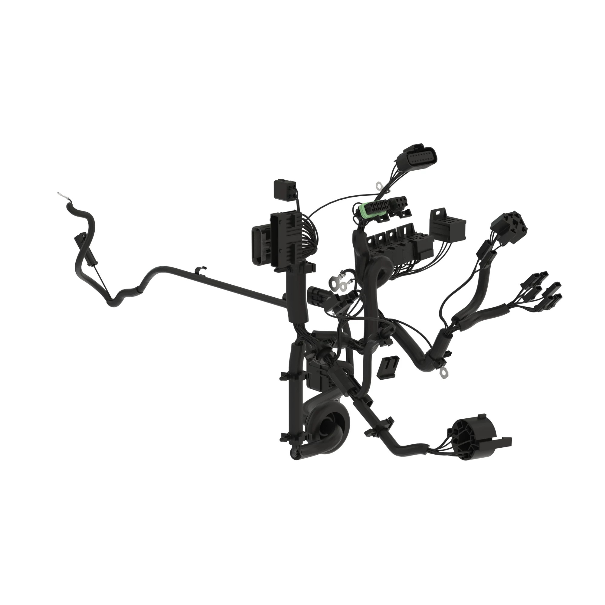 CAB WIRING HARNESS, (5X25 STD CAB FRONT CONSOLE)  (NON-EH)