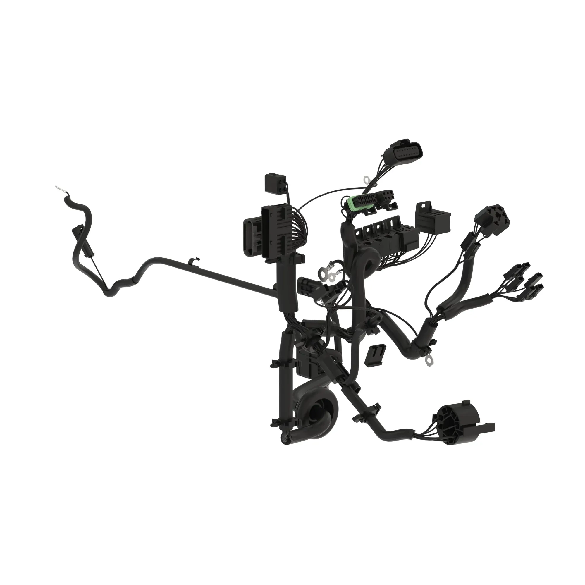 CAB WIRING HARNESS, (5X25 STD CAB FRONT CONSOLE)  (NON-EH)