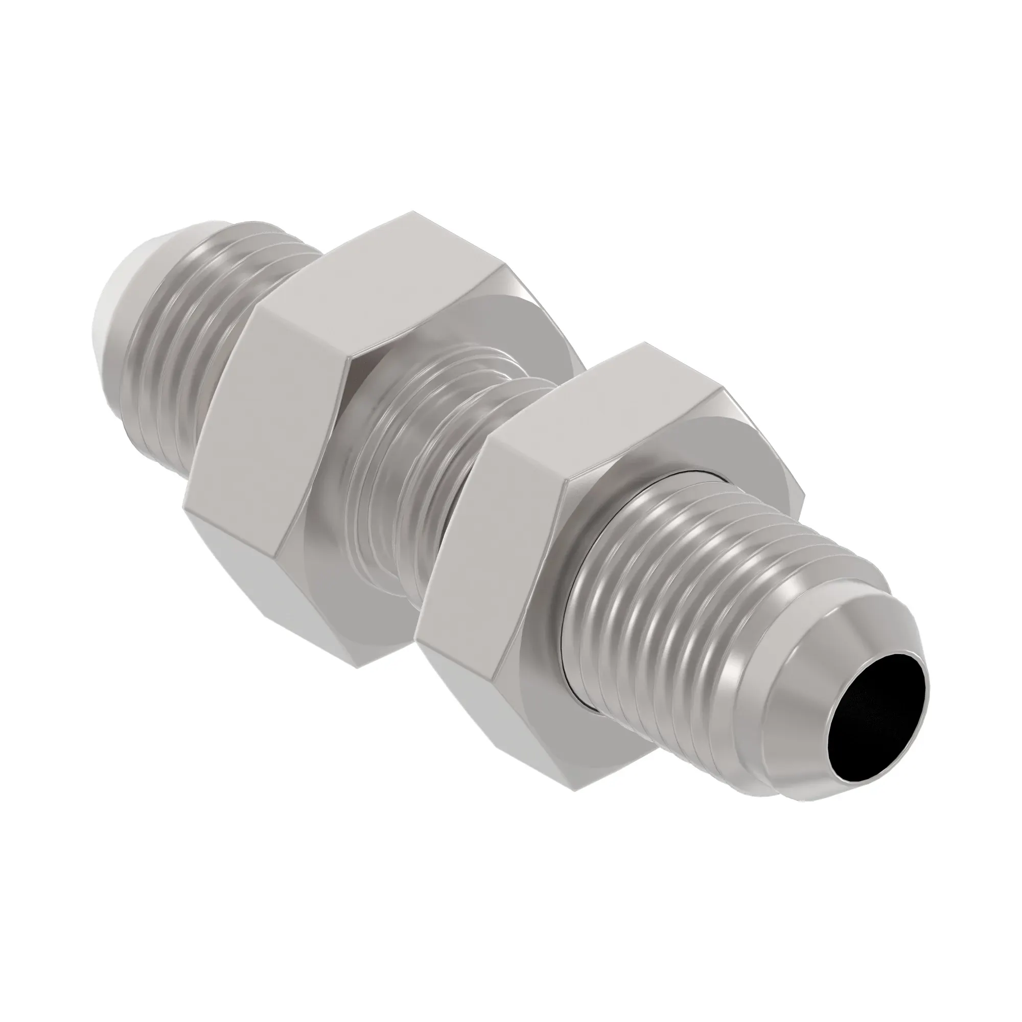 John Deere Adapter Fitting, Fitting Bulkhead - KK79396