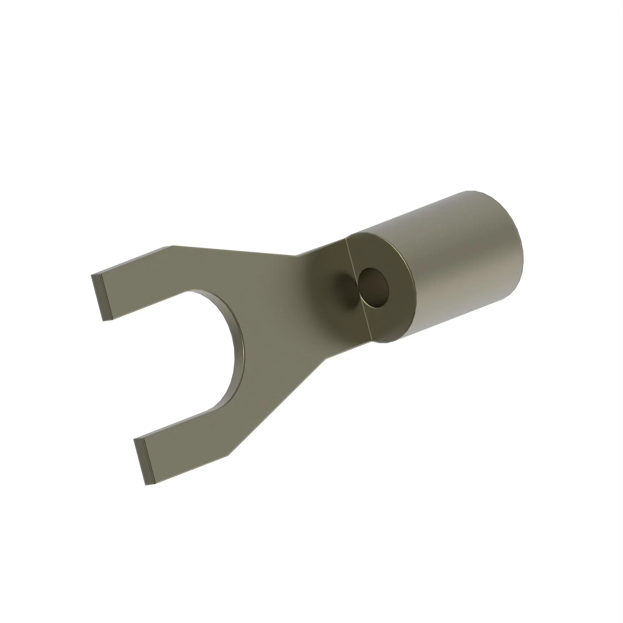 TERM TYCO SPADE M5 18-14GA BRASS