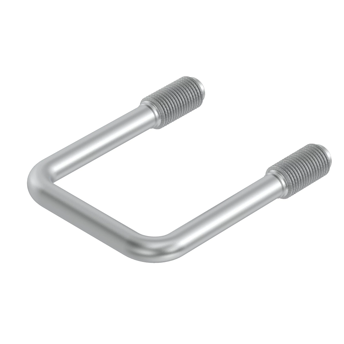 U-Bolt, M20 X 170, 4" Span, Zn