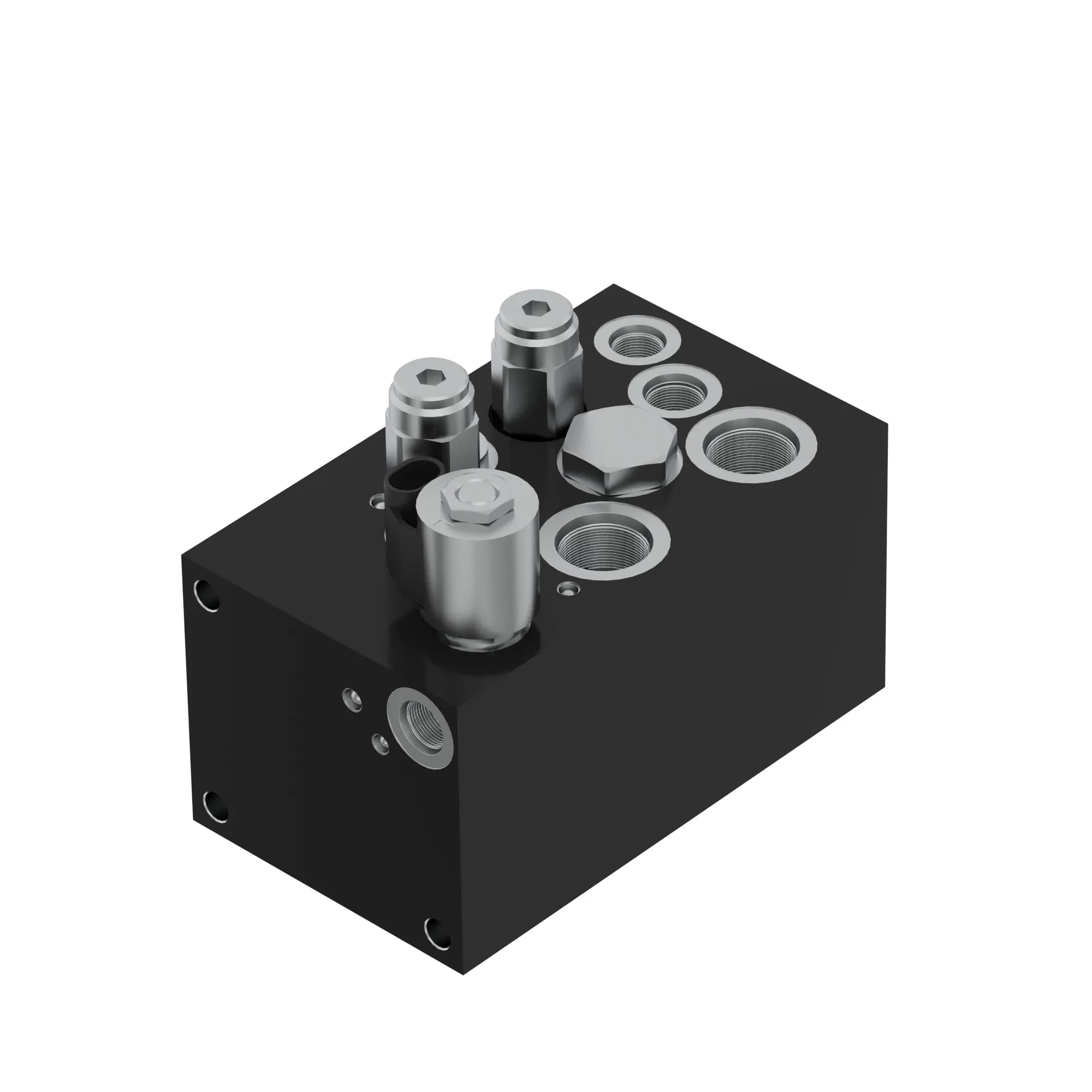 VALVE, HYDRAULIC MANIFOLD WITH 2ND