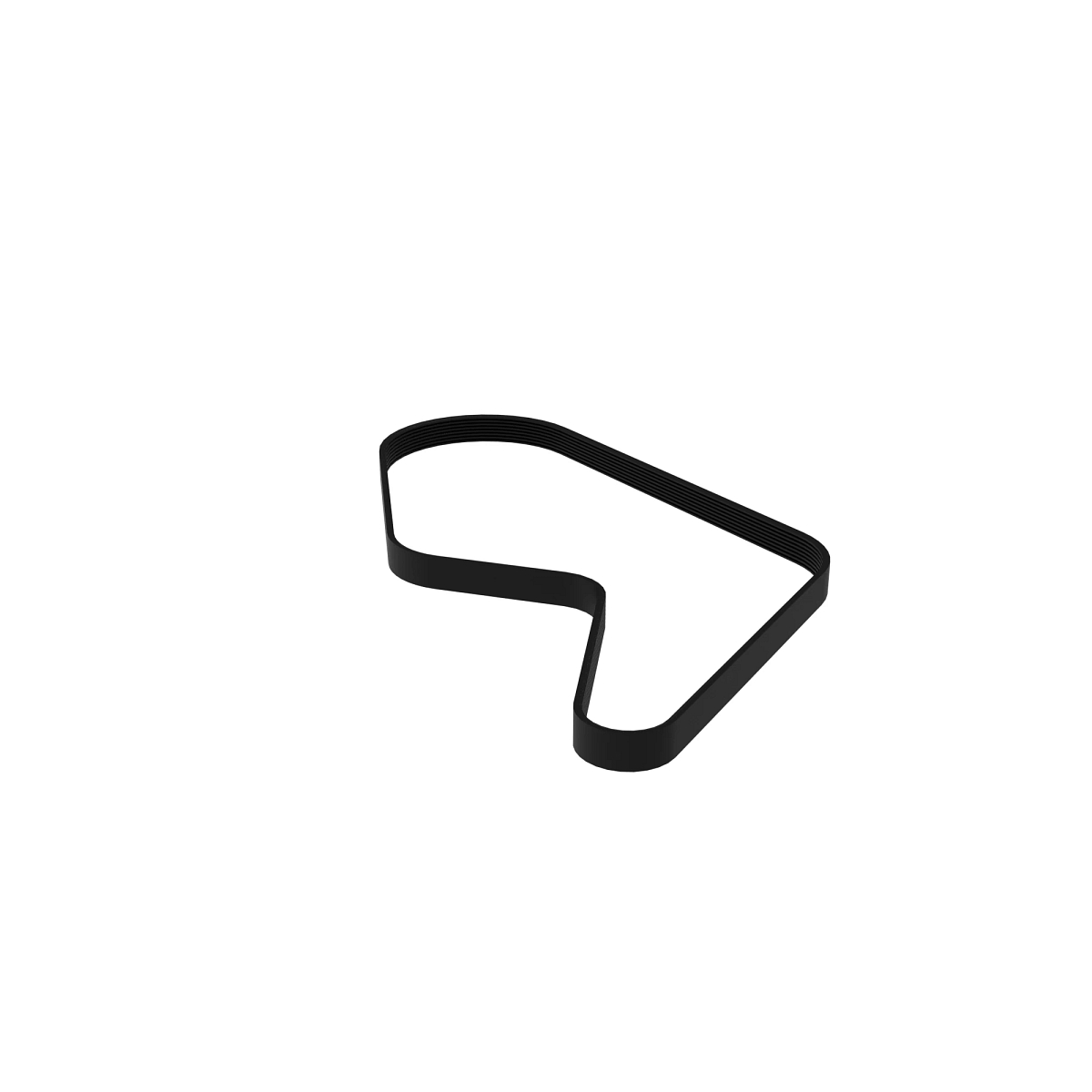 John Deere PK Section V-Belt, Effective Length 1590 mm (62 inch) - R123456