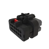 TYCO AMPSEAL16 12W RCPT SLD GRY PLS