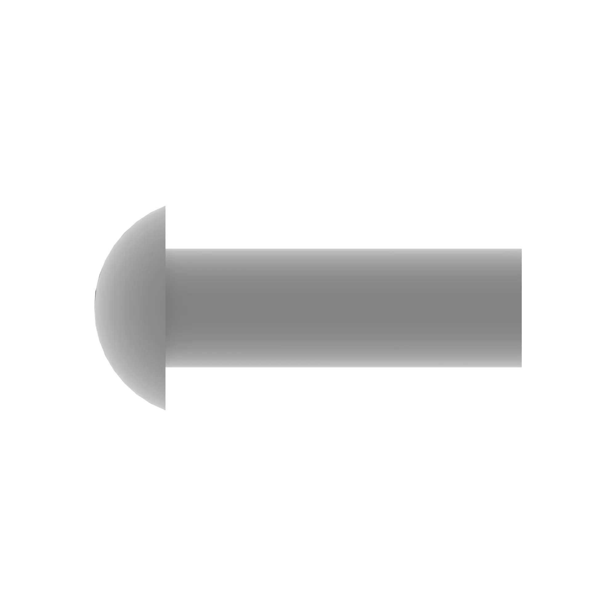 RIVET, SOLID, BUTTON HEAD
