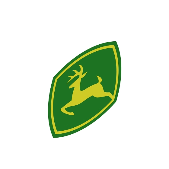 John Deere Leaping Deer Label - JD5774