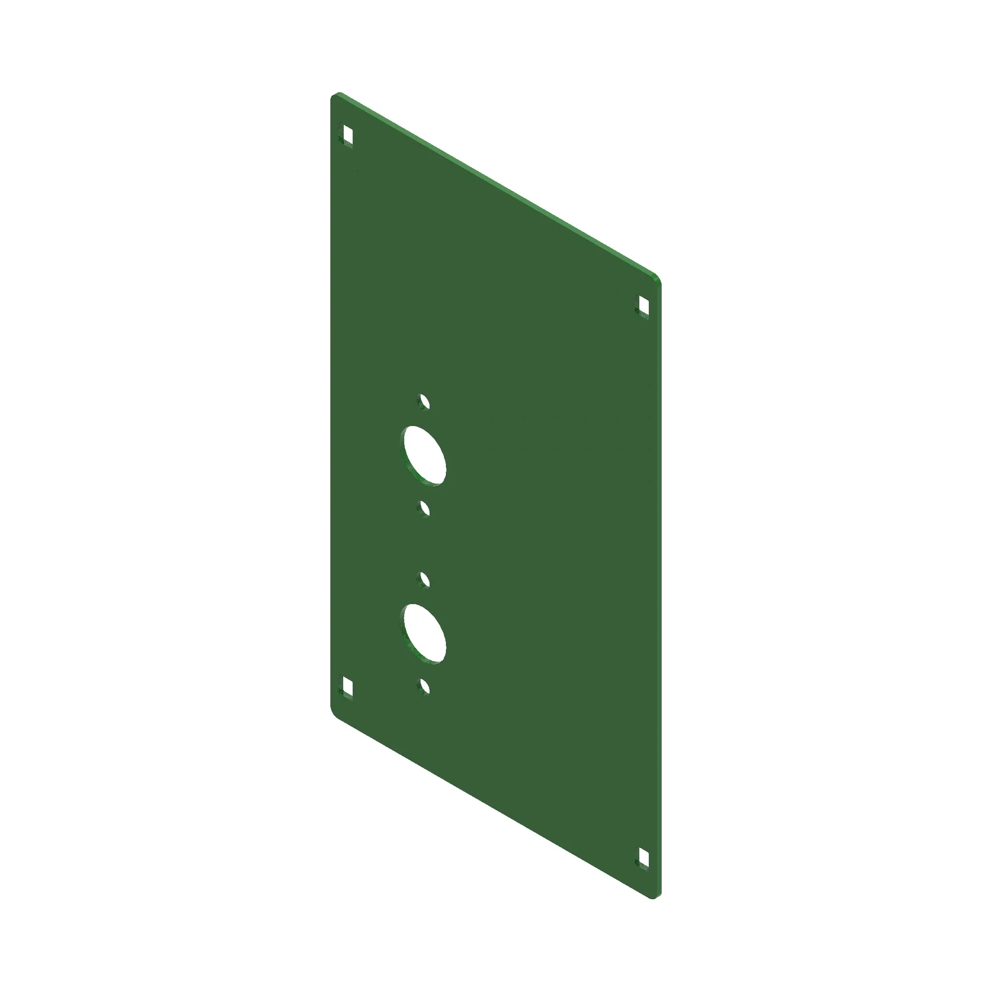 John Deere Twine Box Brake 3X3 Plate - FH322327