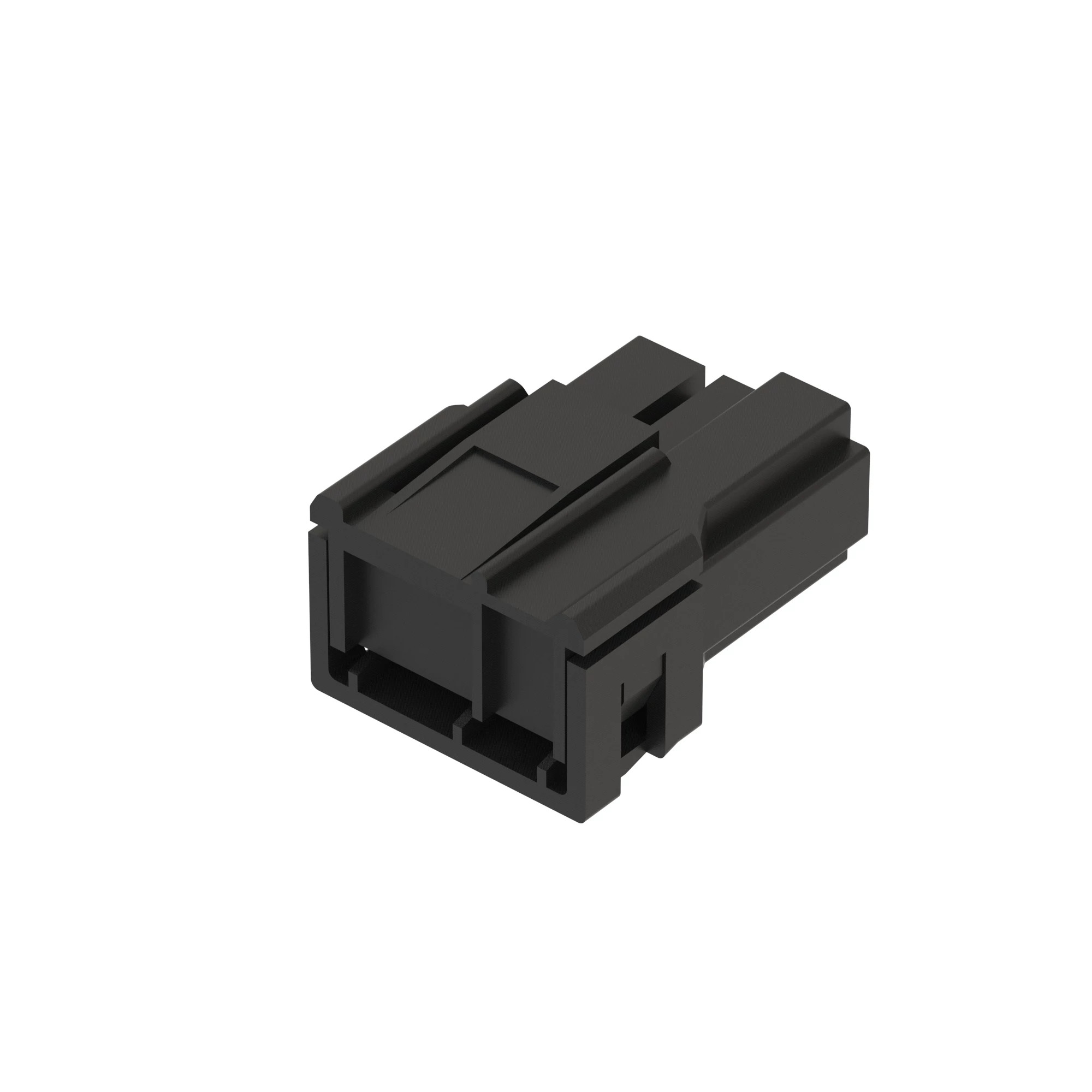 CONN TYCO AMP 2W M BLK NYLON