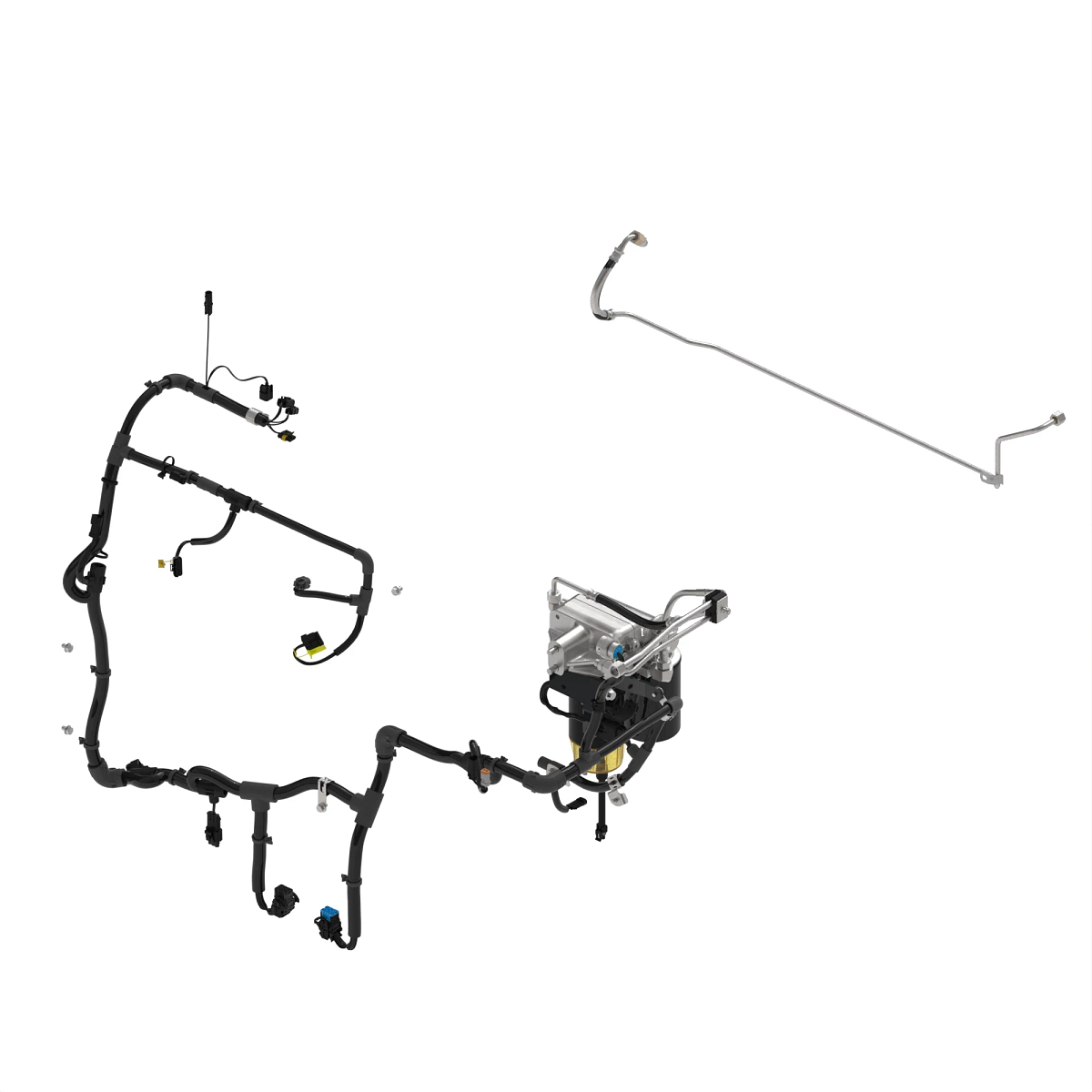 FUEL FILTER, FUEL FILTER W/ WIRING