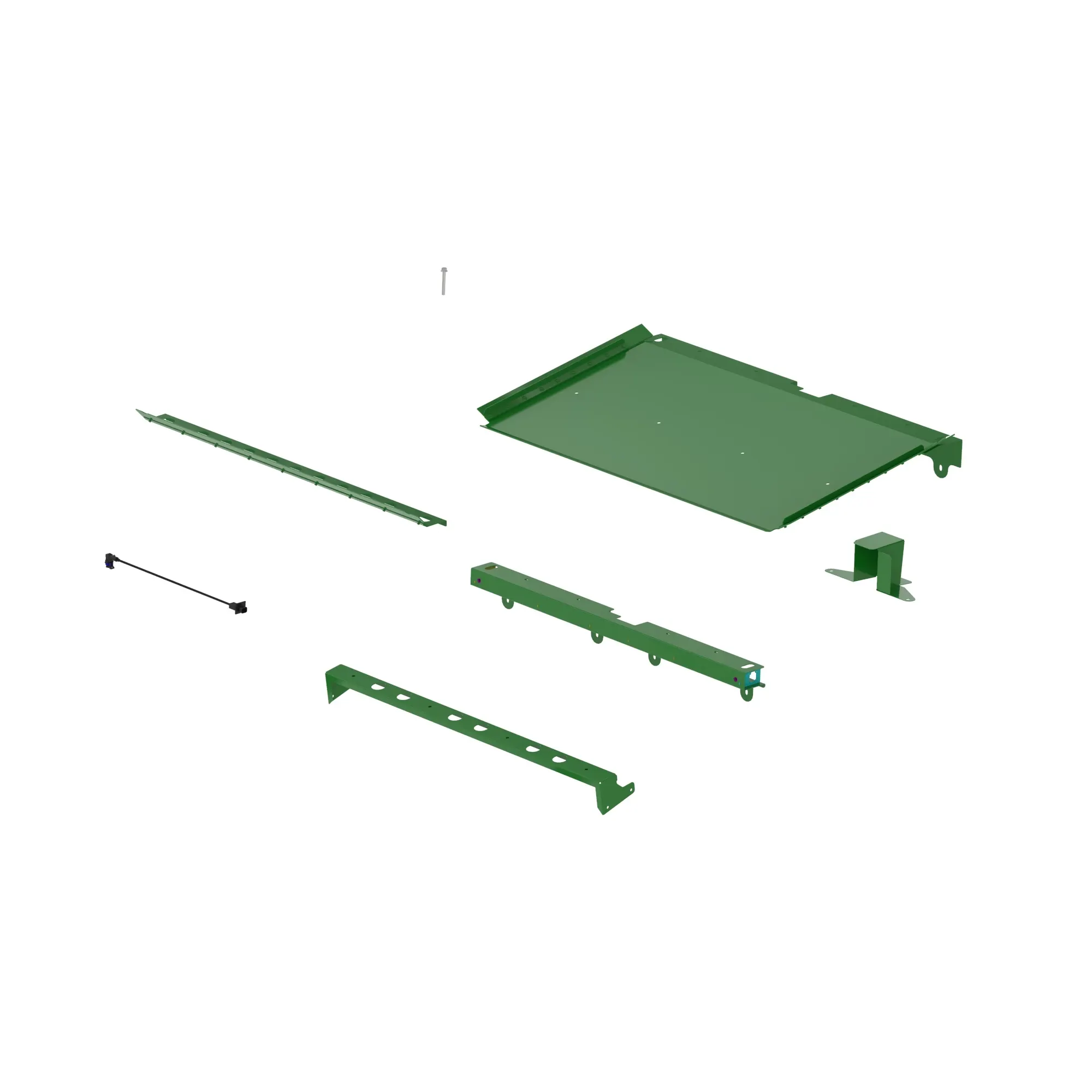 John Deere Tailings Cover Shoe Kit - KXE10223