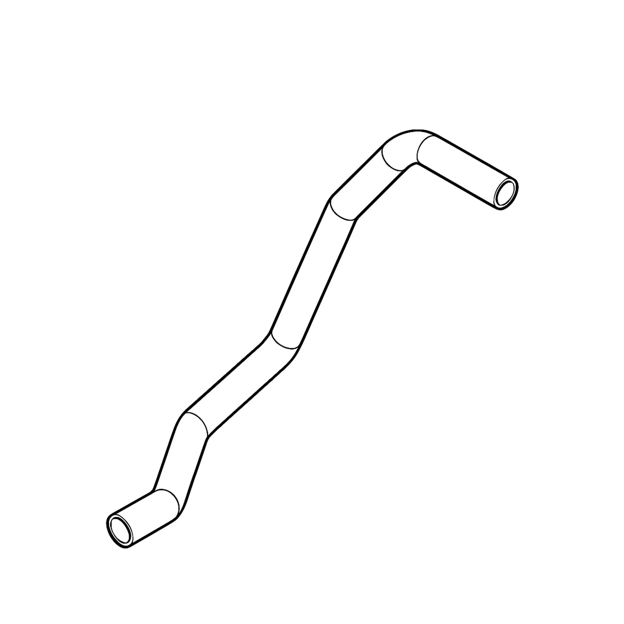 John Deere Charge Air Cooler Outlet Tube - DZ119825