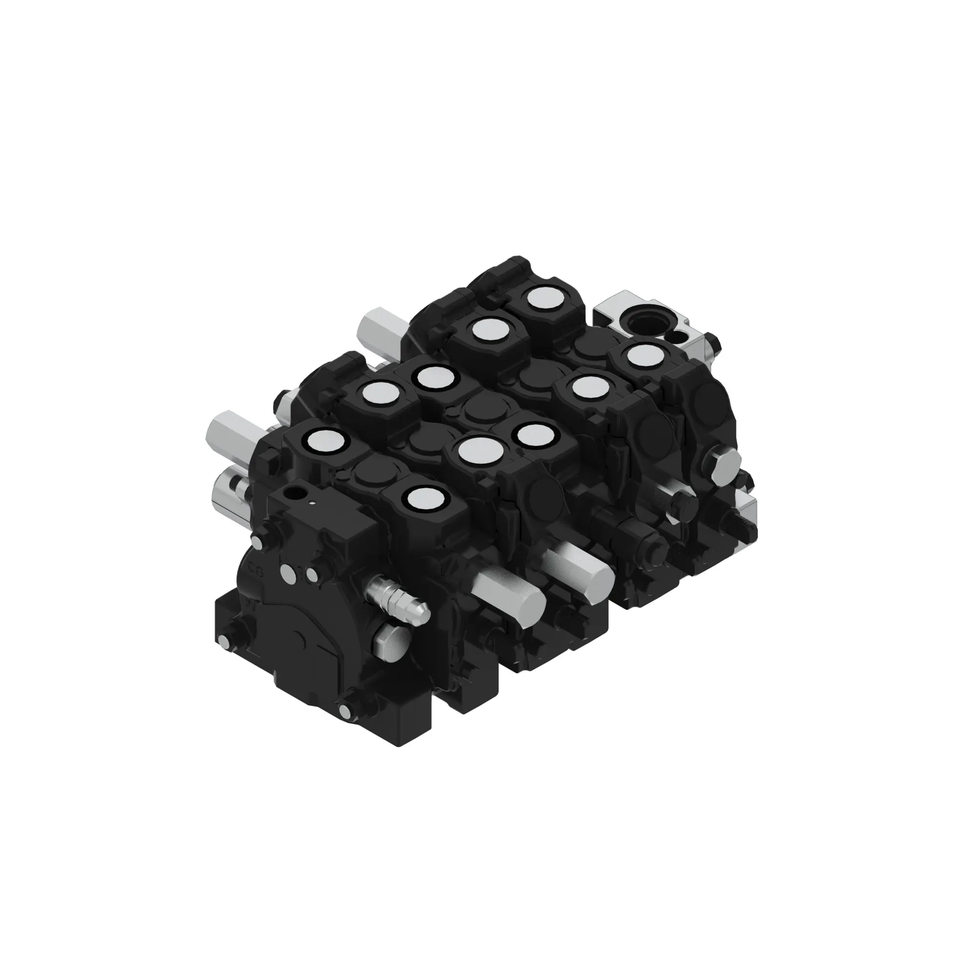 John Deere 5-Function Manual Control Valve Stack - AT325815