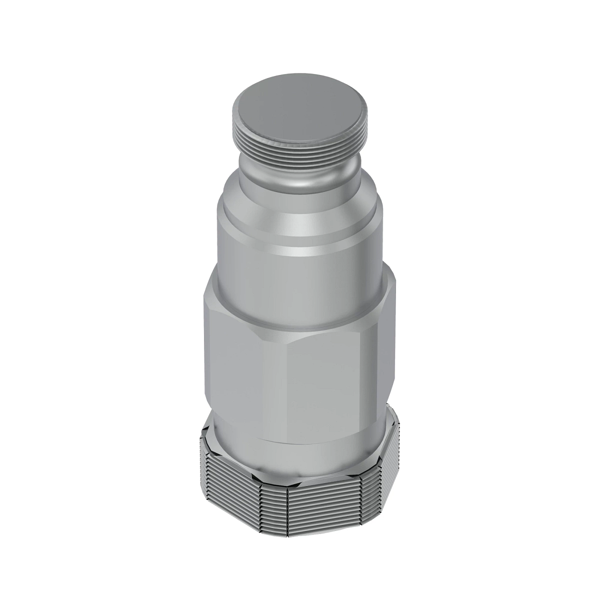 Nipple, 1/4 Body Double Valve, Thr