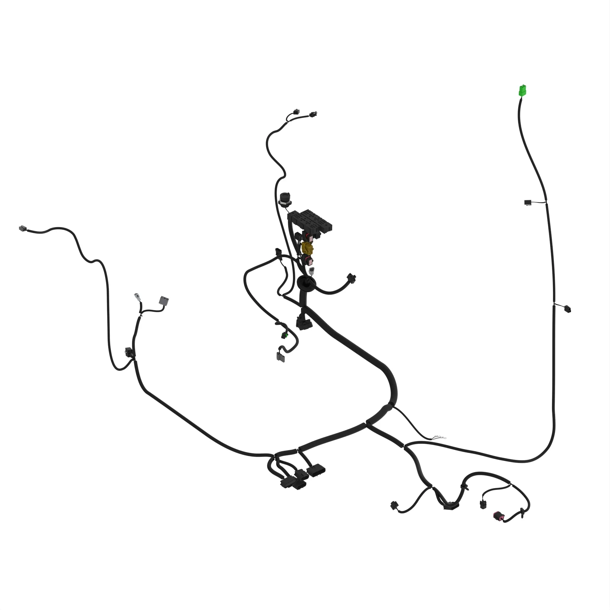 CAB WIRING HARNESS, PTE, REAR, WET