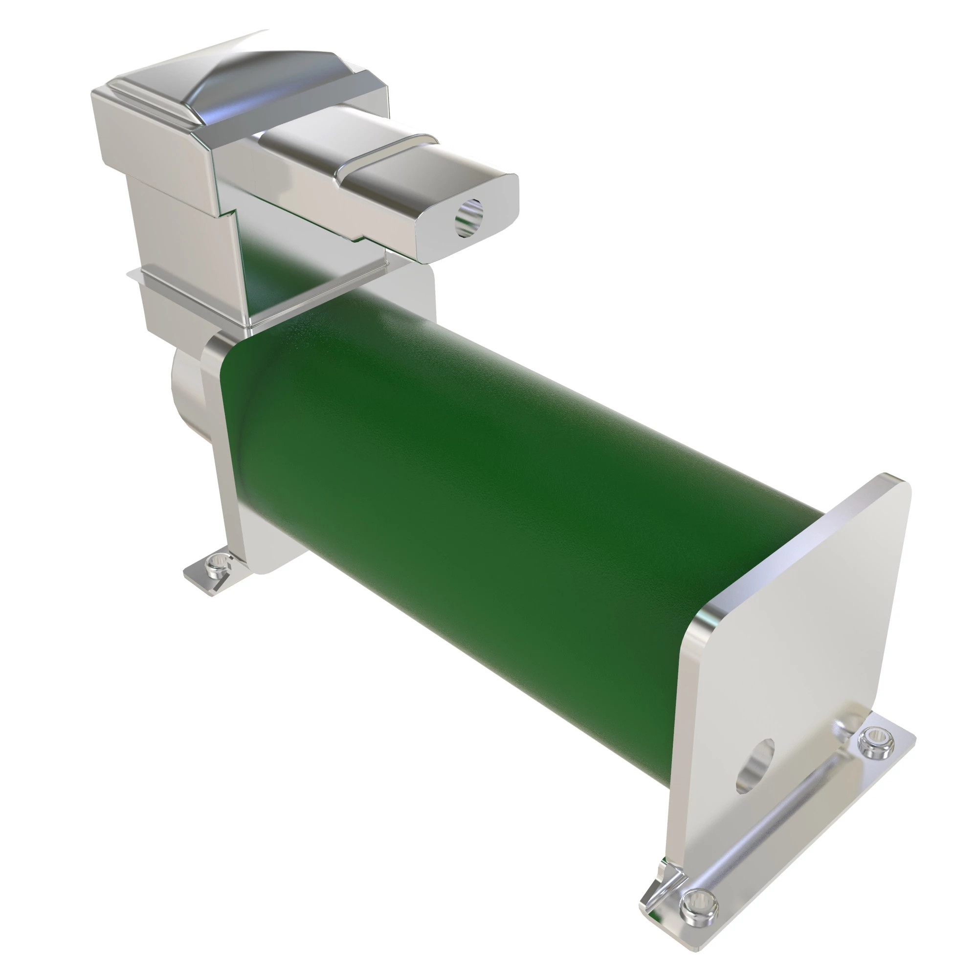 John Deere Footed Air Conditioner Compressor, 12 Volt - AA72119