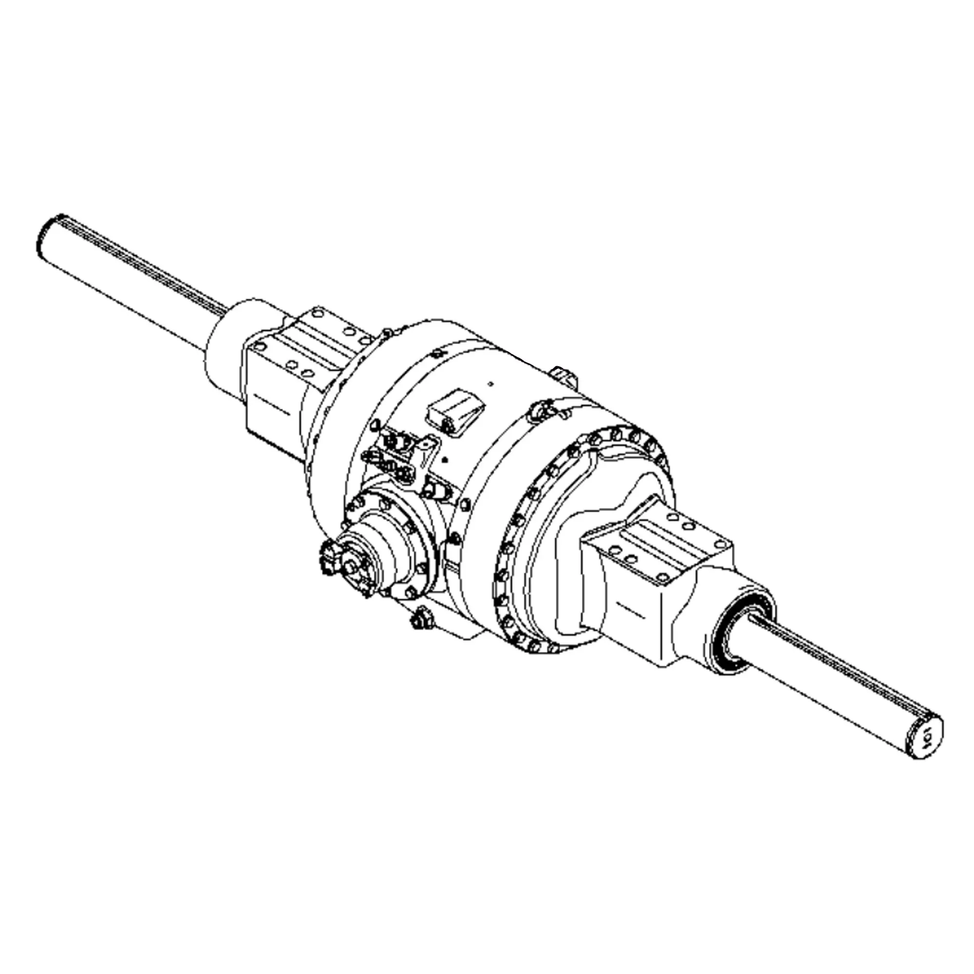 John Deere Reman REMAN Rear Axle Assembly - PG200232
