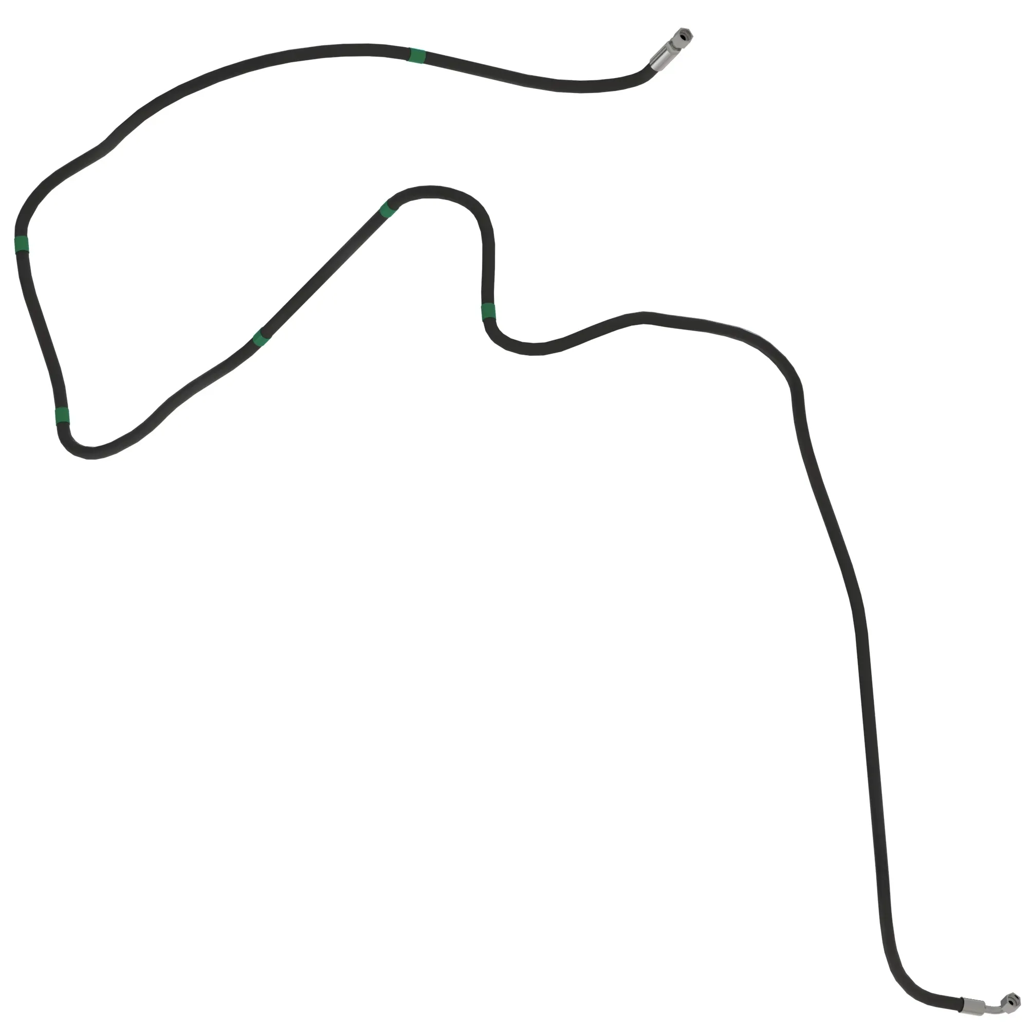 John Deere Remote to Engine Fuel Supply Line, 13.6L - AXE102892