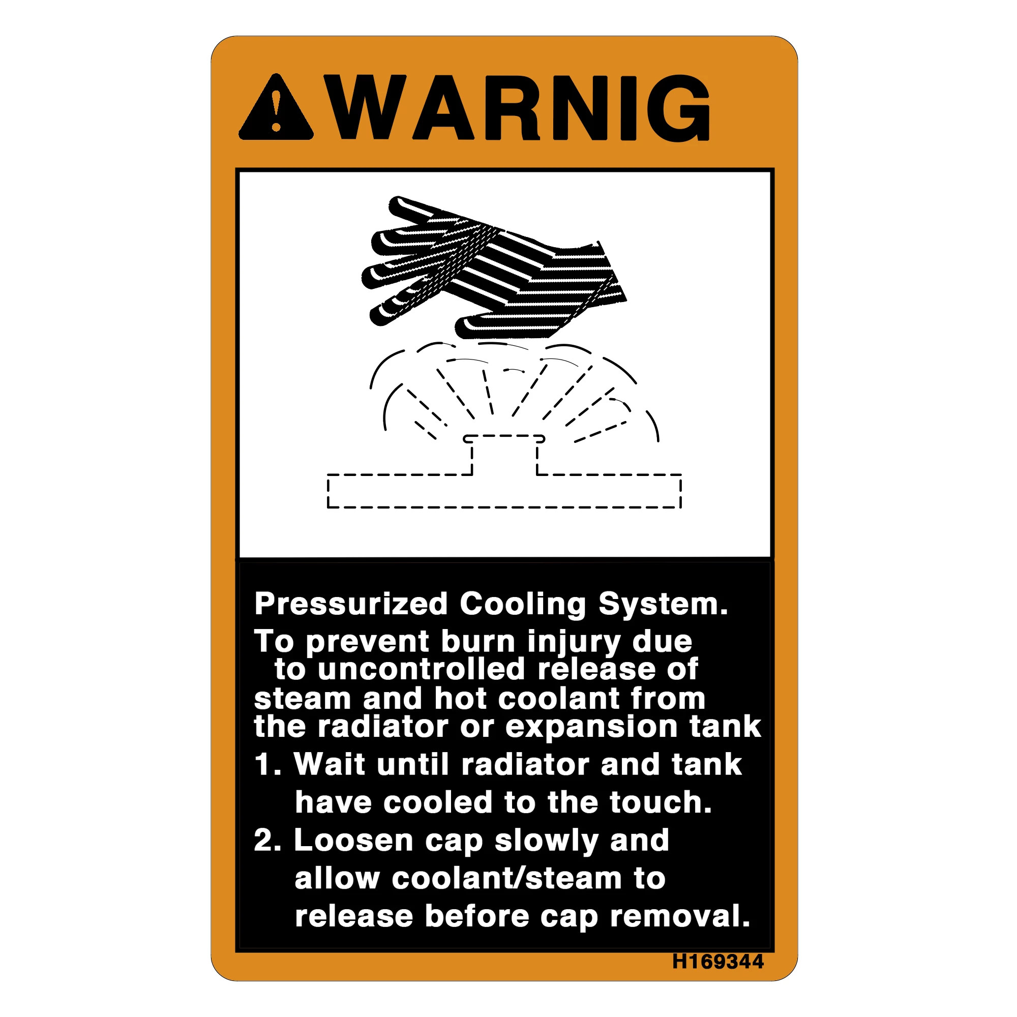 LABEL-PRESSURE COOLING SYSTEM