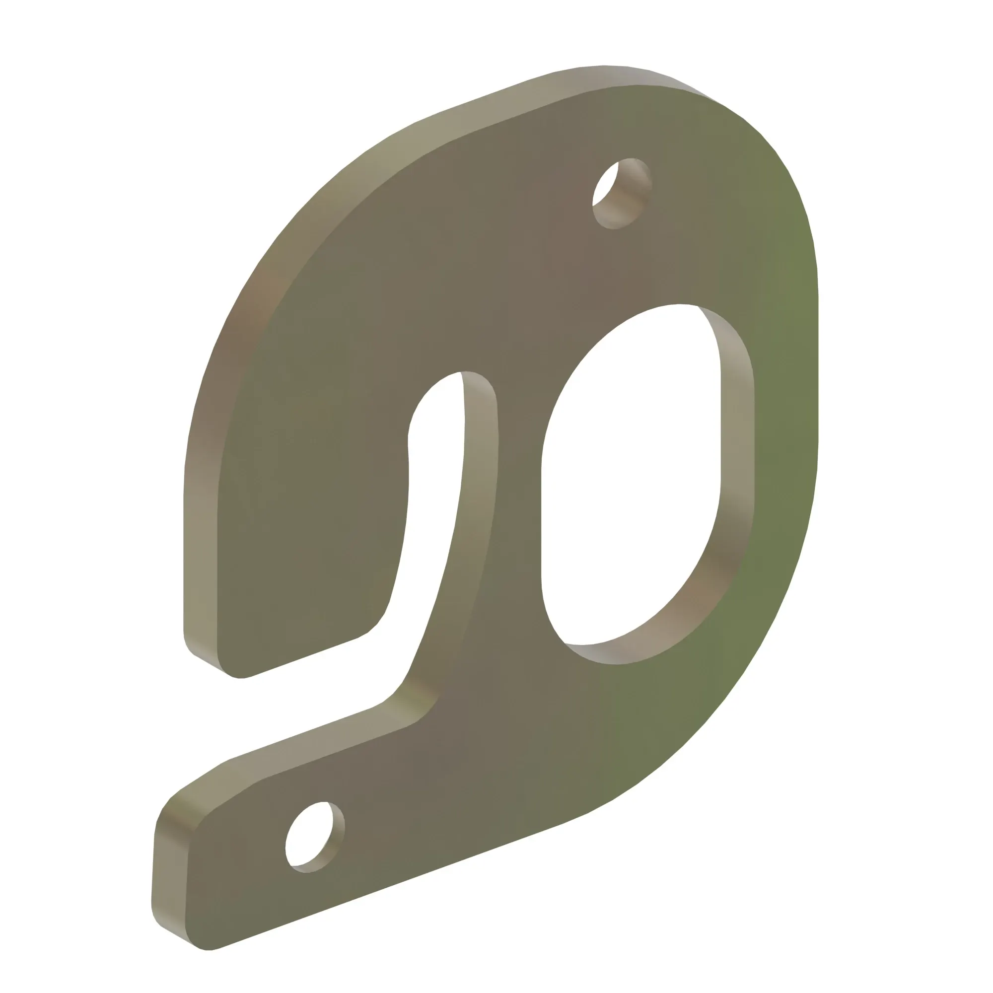 John Deere Cooler Bracket Plate - F642974
