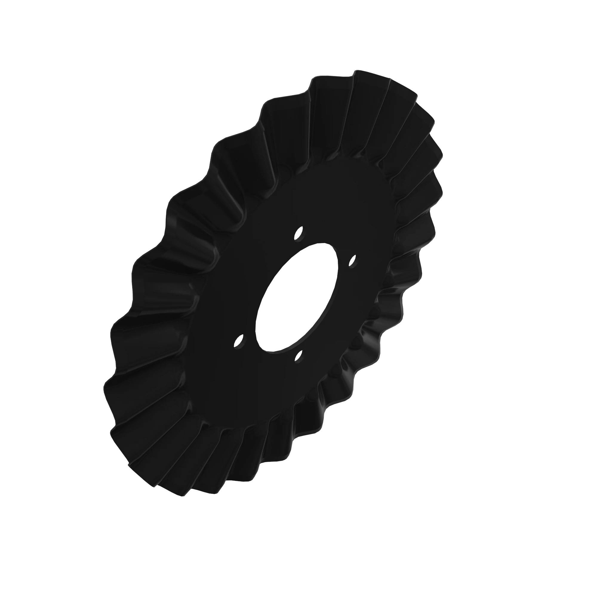 Coulter, Seeding, 14.65-in., Fluted-25, 4 Hole