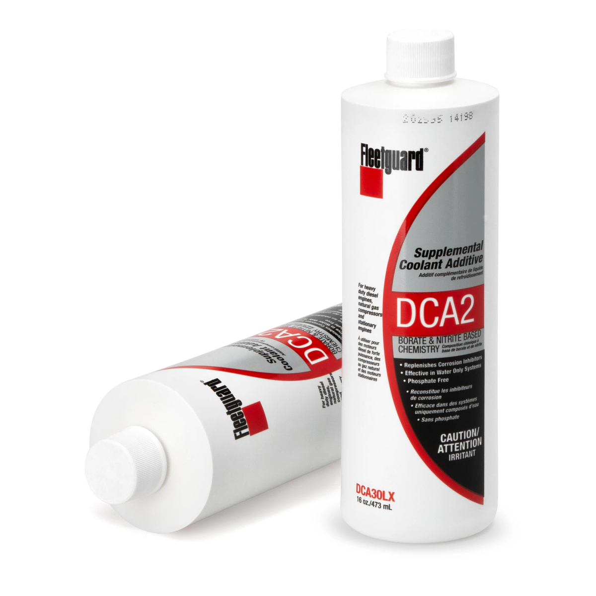 Fleetguard Engine Coolant Additive, DCA2, 473 ml (16 Fluid Oz) - PMDCA30L