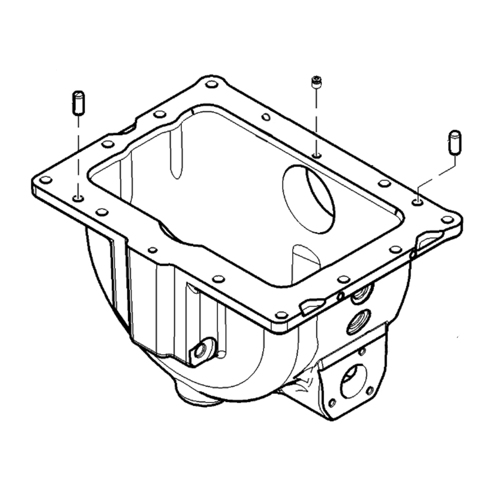 John Deere MFWD Clutch Housing - AL214890