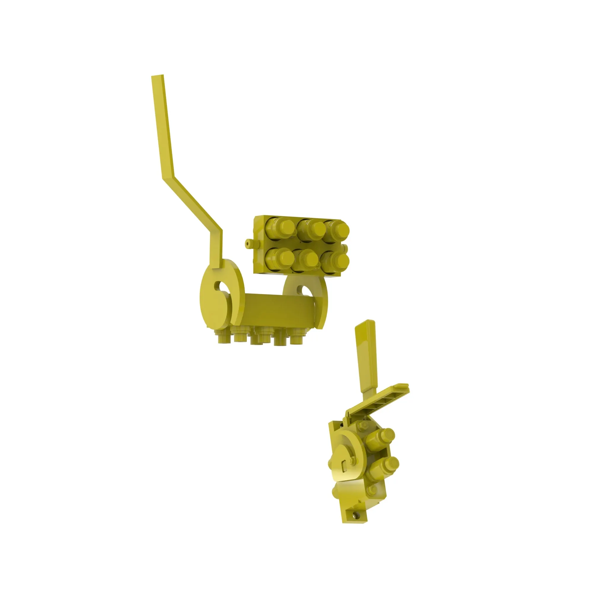 BW15854: Hydraulic Quick Connect Coupler, 3 Function