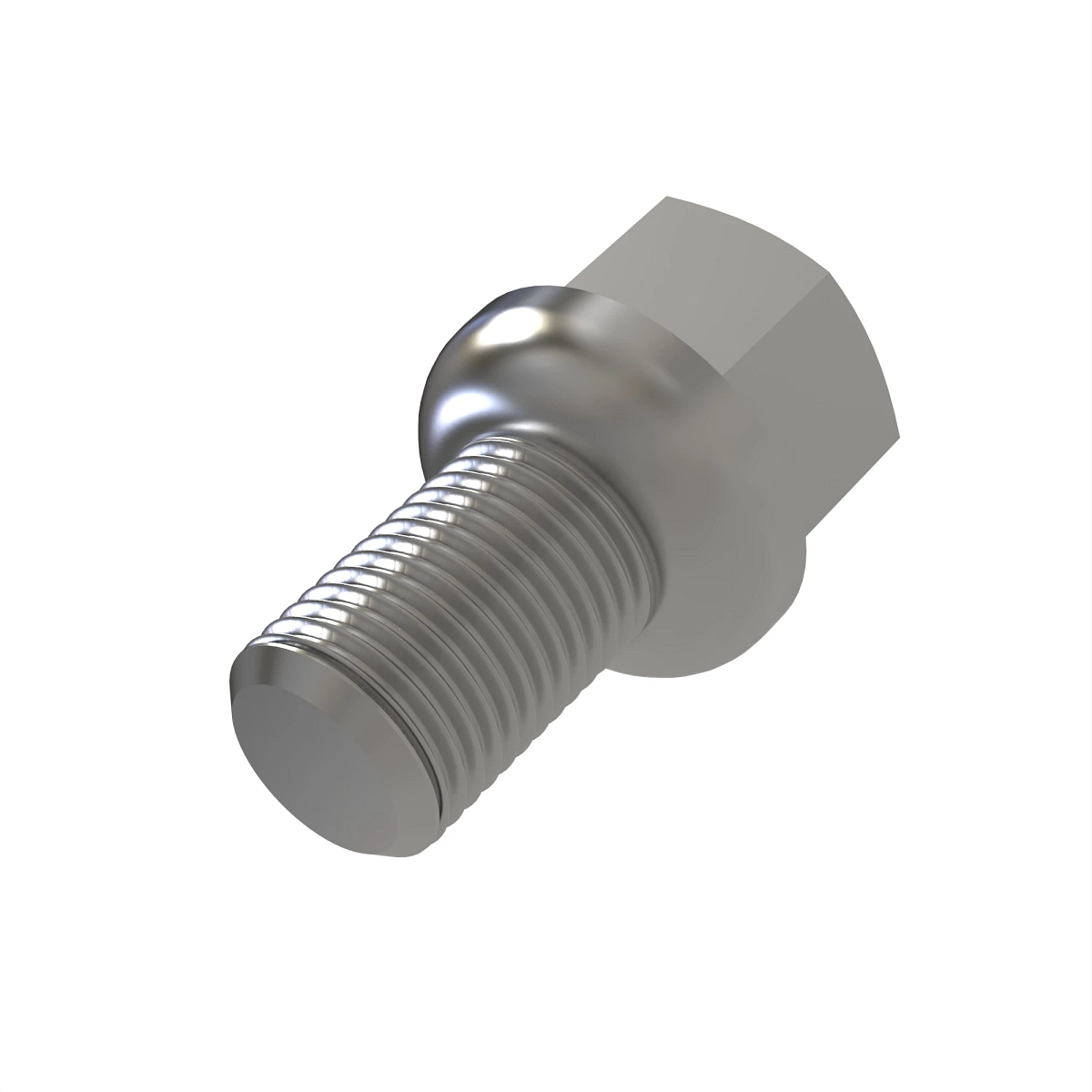 Wheel Bolt, M14X1.5X39.5 Black