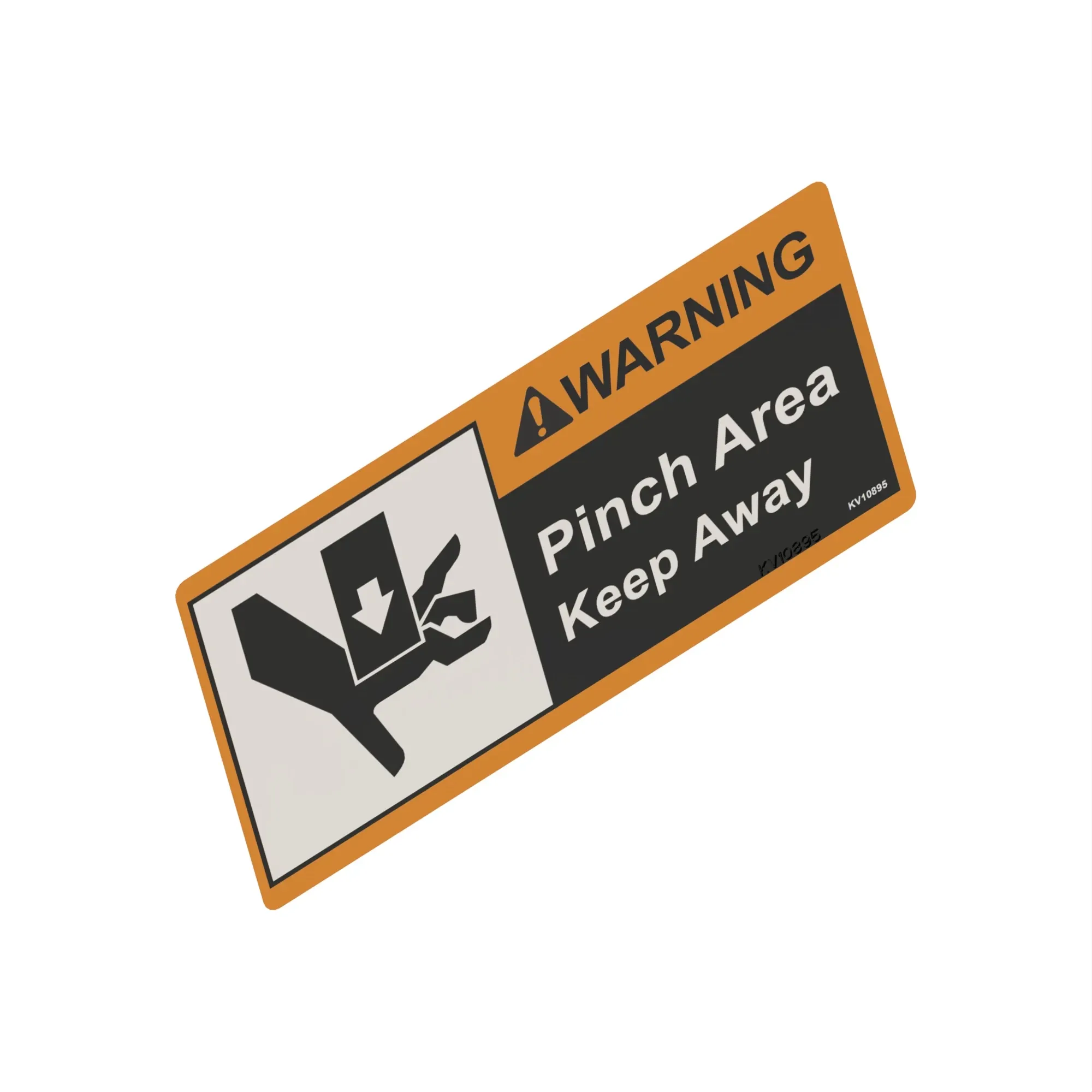 SAFETY SIGN, LABEL, WARNING PINCH '