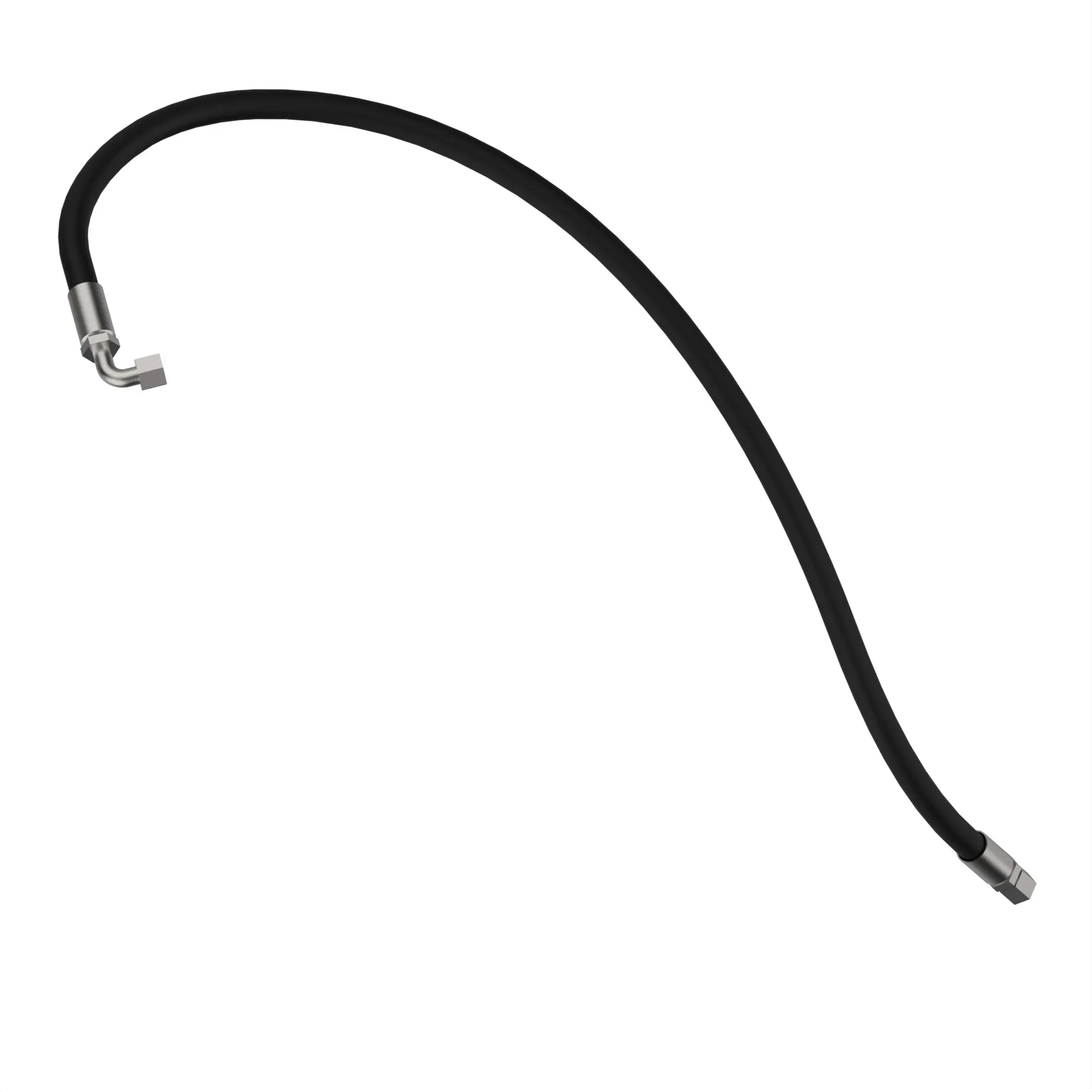 John Deere Topper and Side Knives Rotation Valve to Section Gear Pump Hydraulic Hose - AXT15554