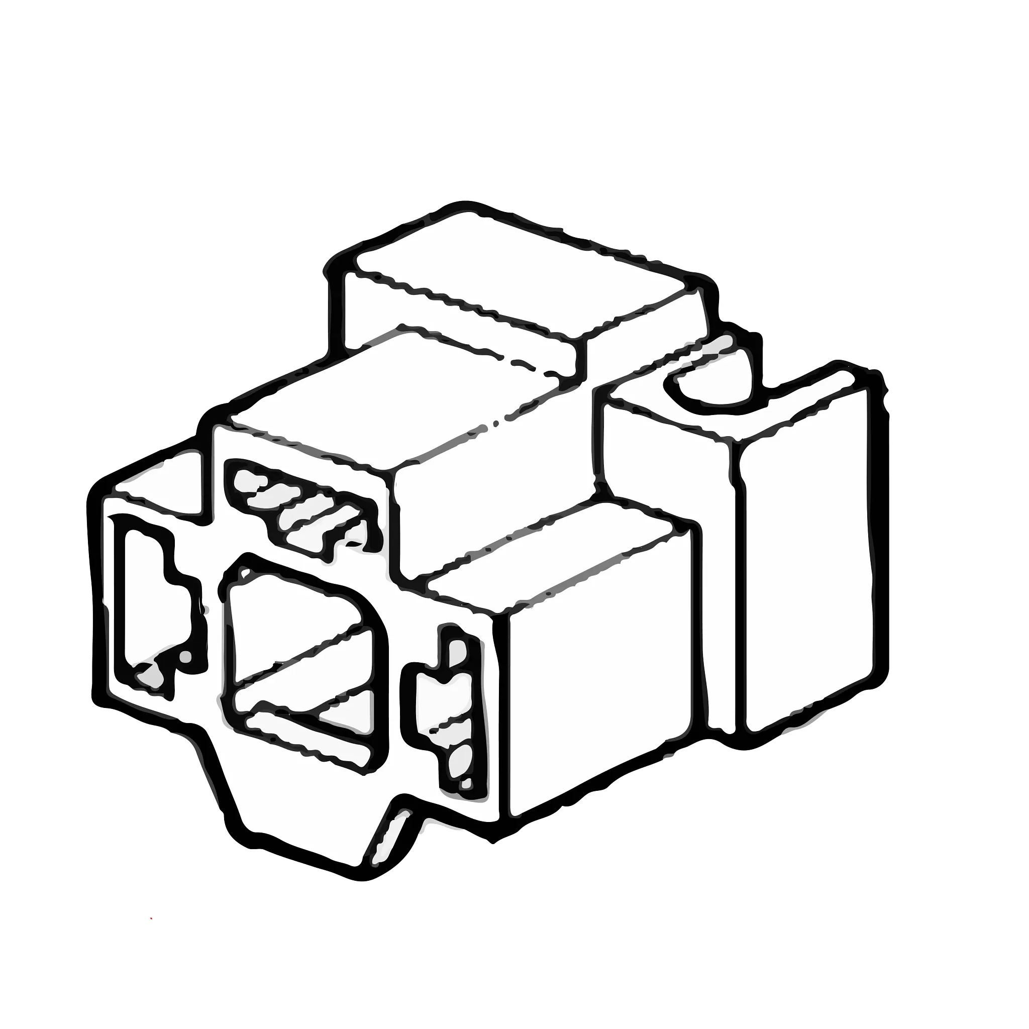 John Deere Electrical Connector Housing, Cavities 3 - Z44589