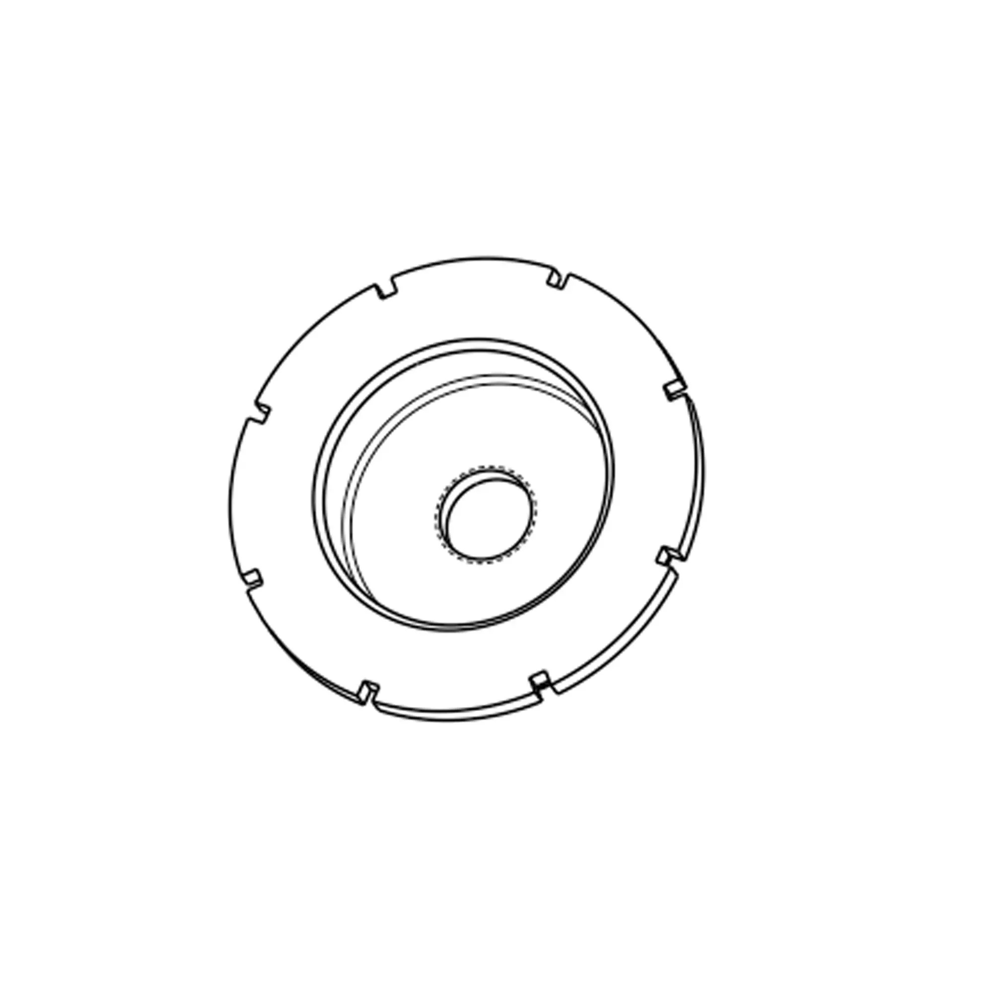 John Deere Flange - F704872
