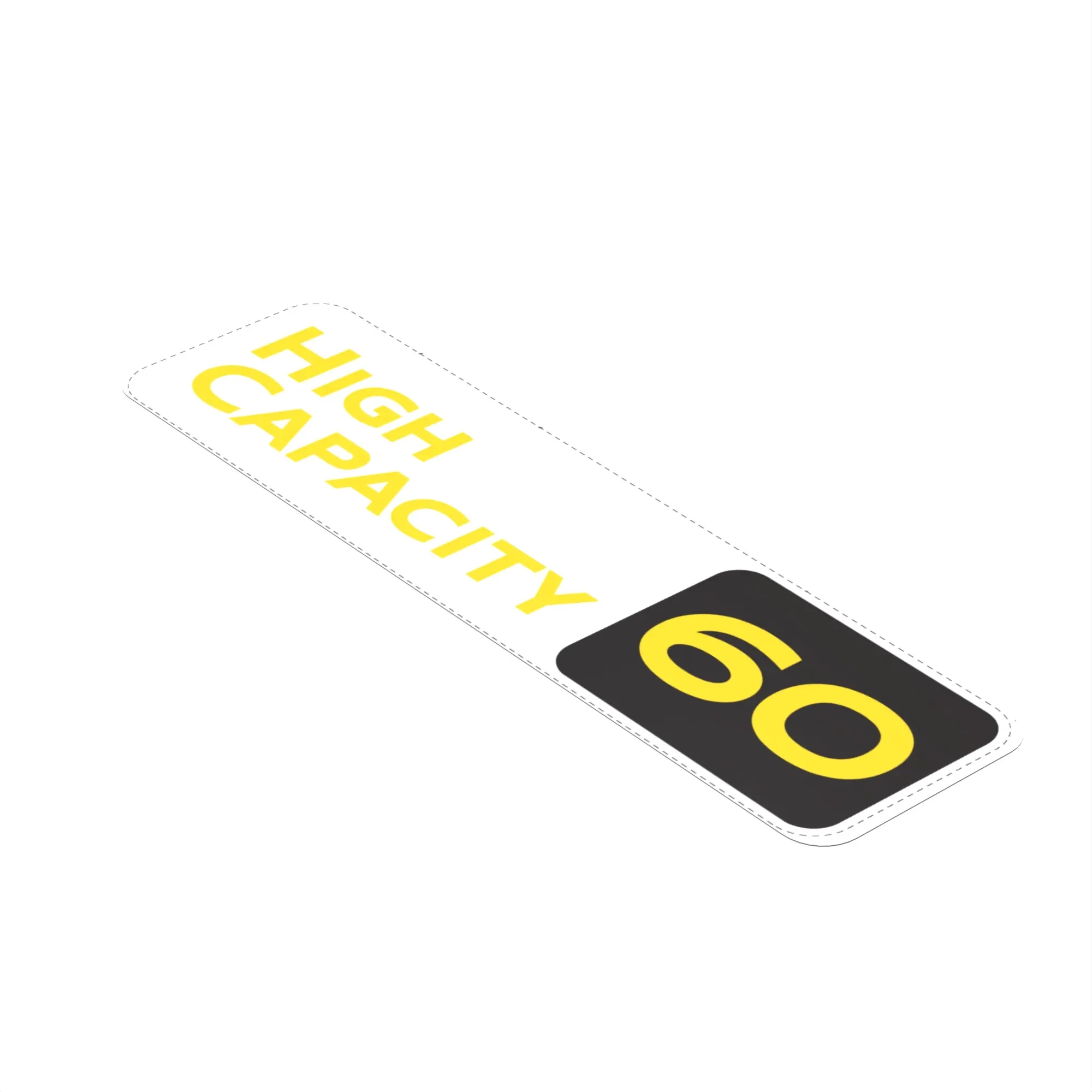 John Deere High Capacity Deck Label - UC34076